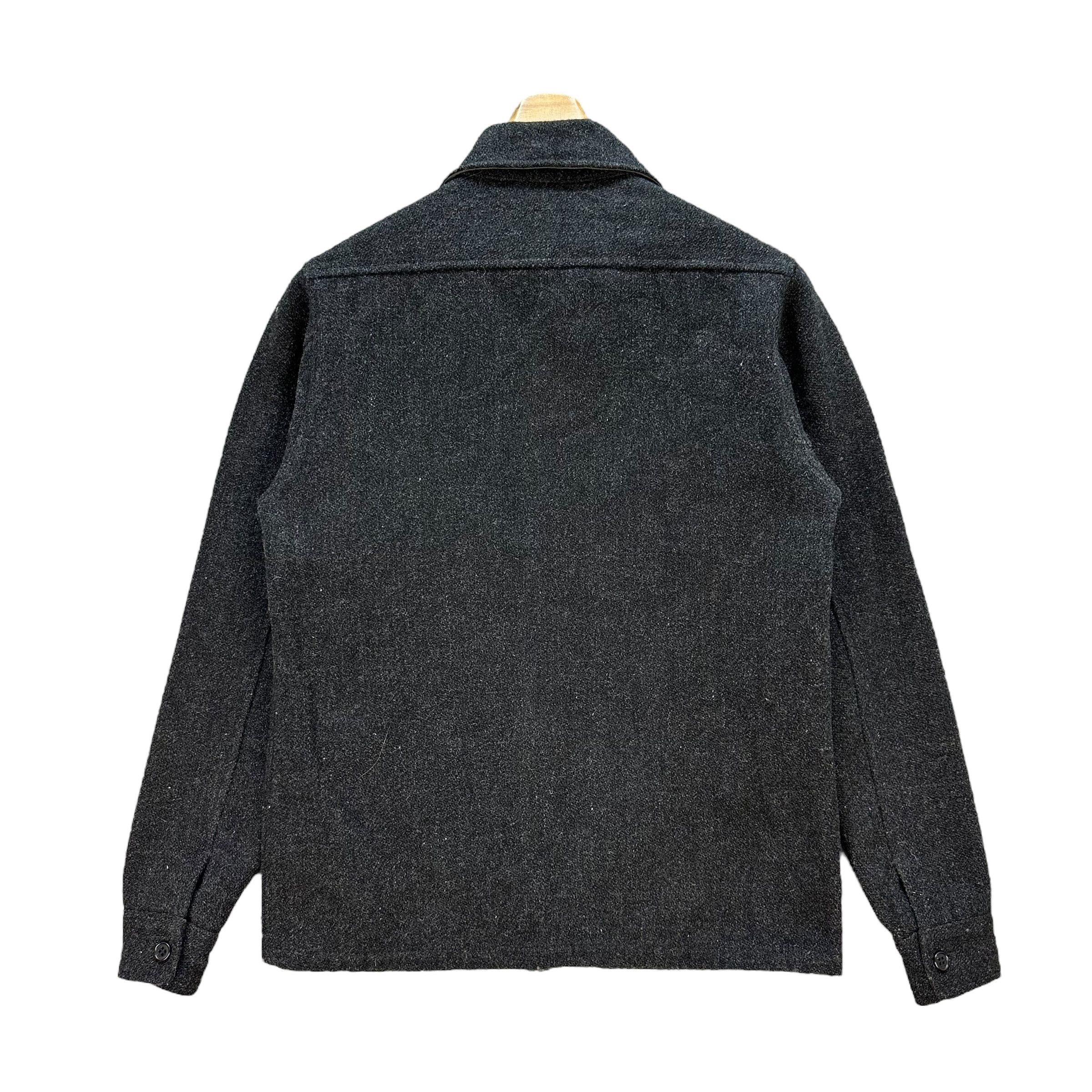 Japanese Brand SIXE Made in Japan Wool Nylon Flannel Jacket #A39-0880 Size US S / EU 44-46 / 1 - 9 Thumbnail