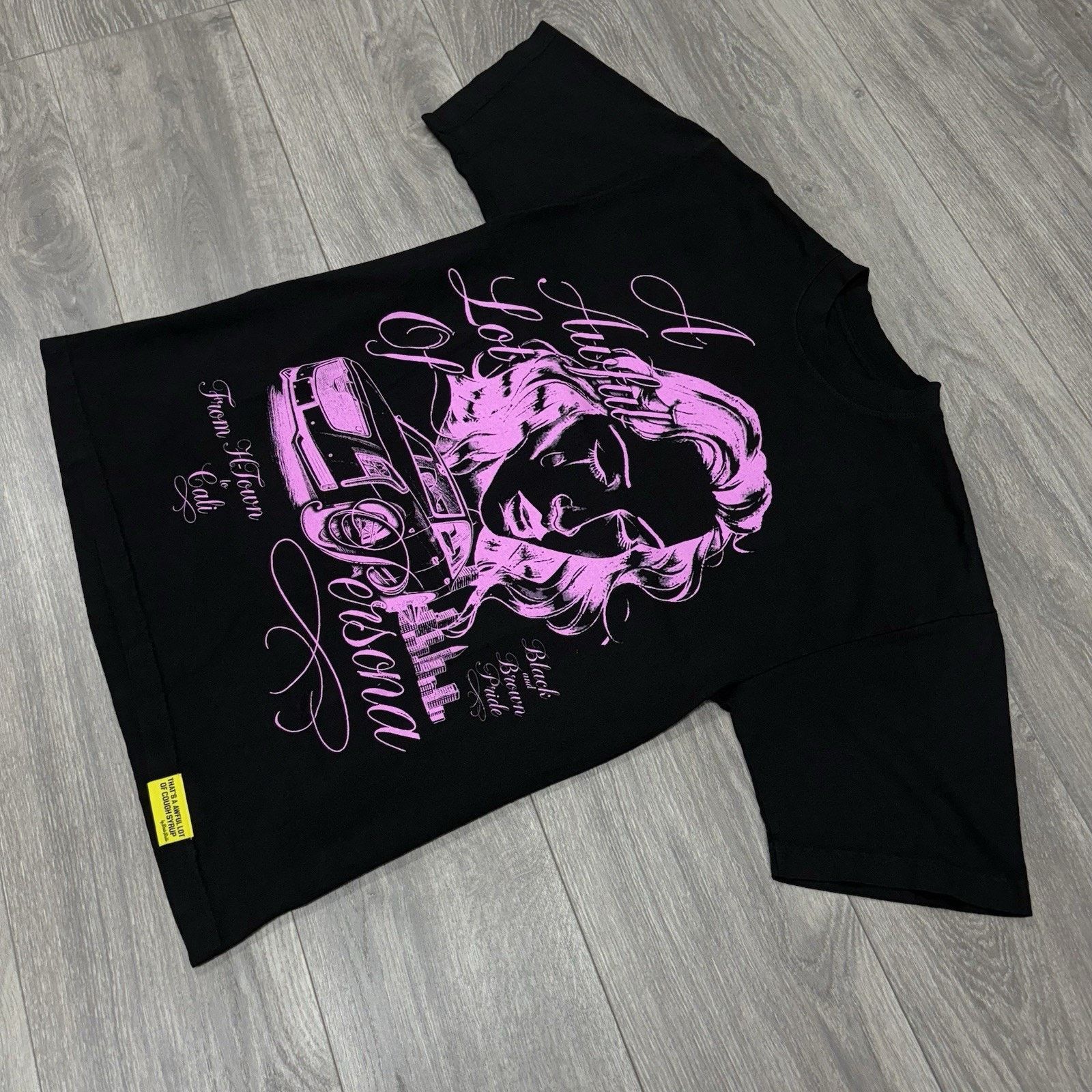 Awful Lot of Cough Syrup Awful Lot Of Cough Syrup X Persona T-Shirt ' Pink ' | NEW! Size US M / EU 48-50 / 2 - 3 Thumbnail