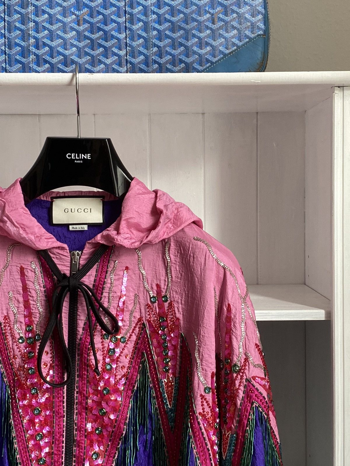 Gucci 8000$ Gucci Sequin Runway Sample Jacket Size US M / EU 48-50 / 2 - 7 Thumbnail