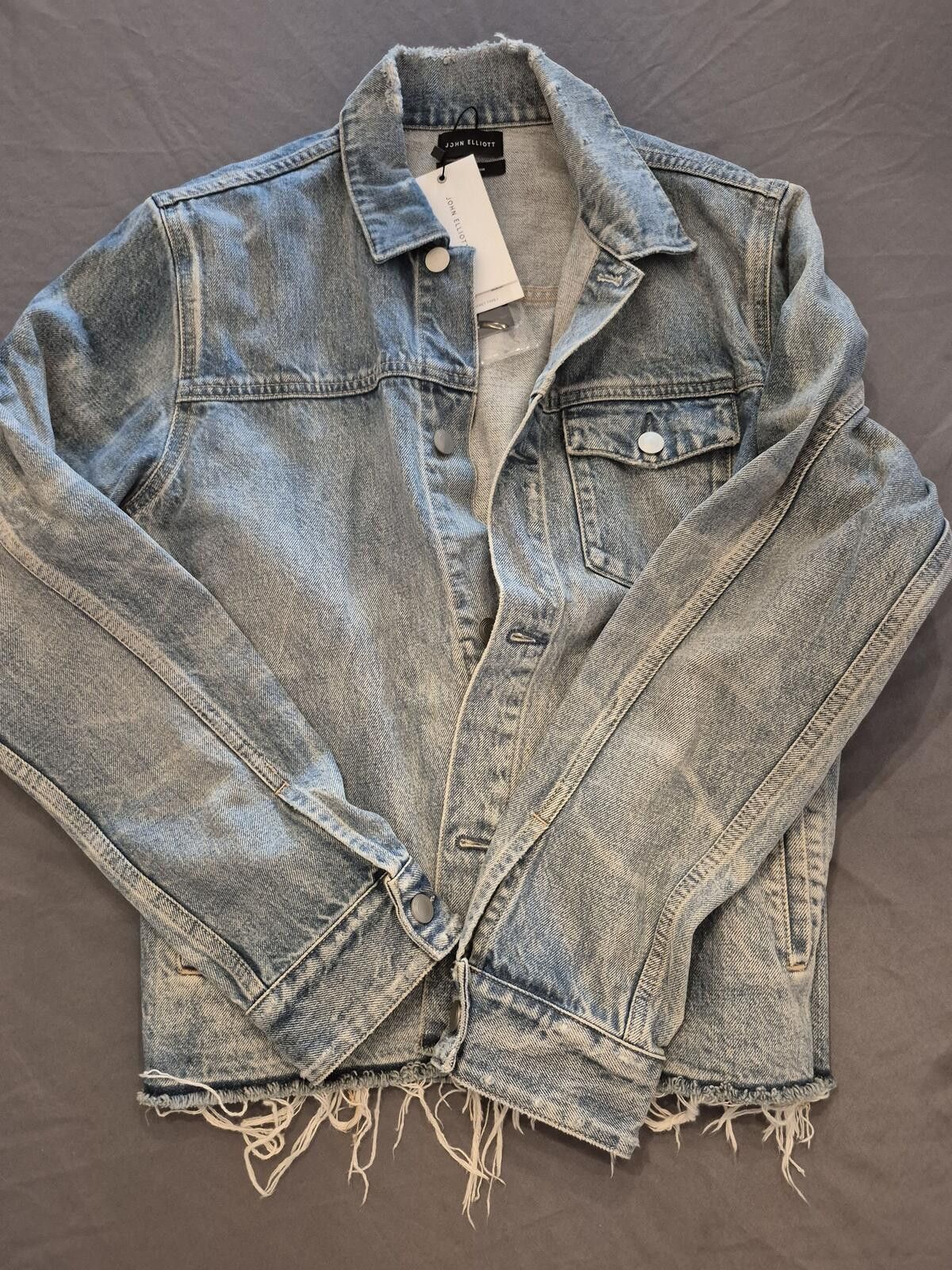 John Elliott John Elliott Denim Jacket Size Medium $600 MSRP Size US M / EU 48-50 / 2 - 1 Thumbnail