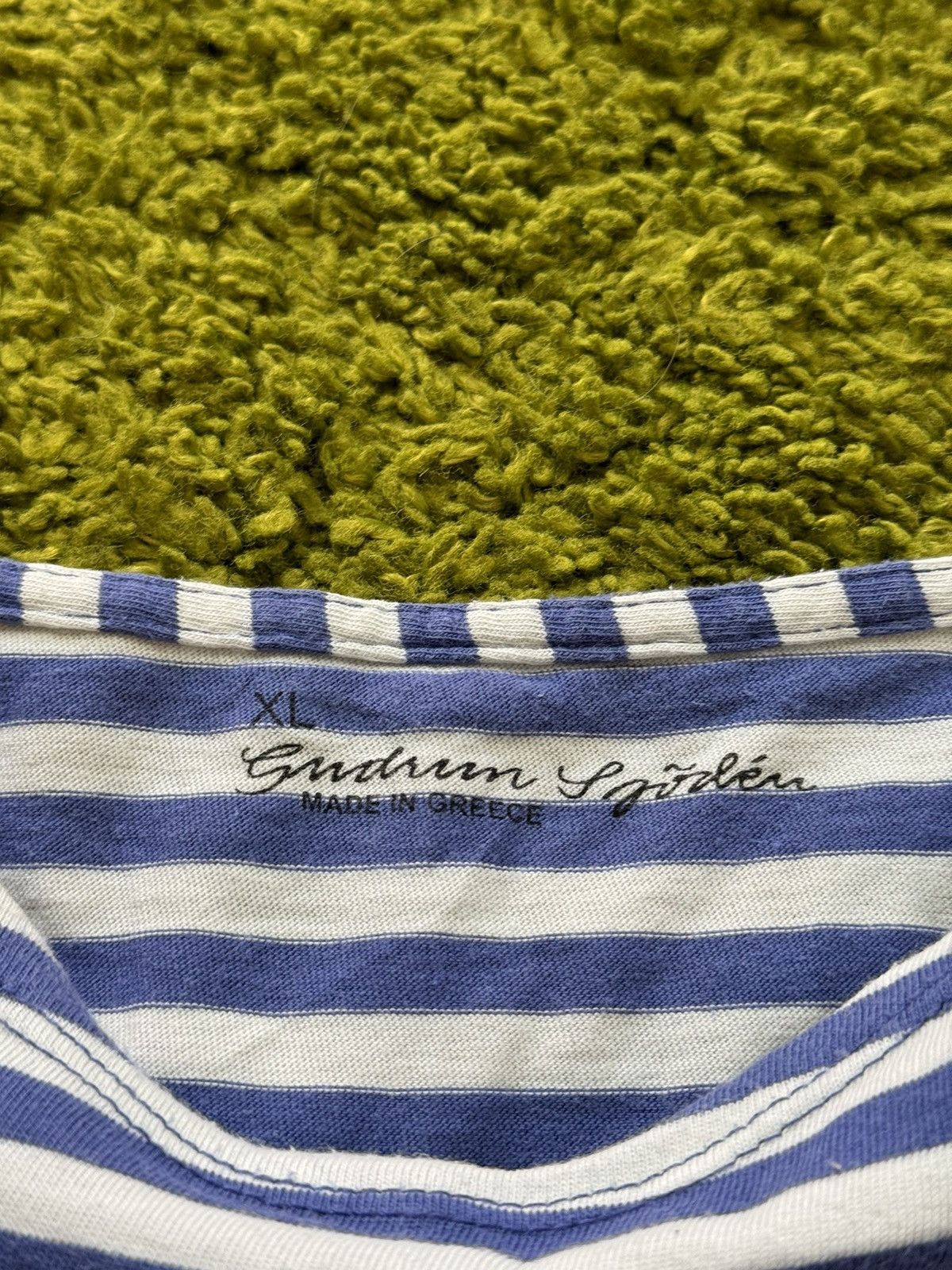 Designer Gudrun Sjoden avant garde striped minimalist longsleeve Size XL / US 12-14 / IT 48-50 - 3 Thumbnail