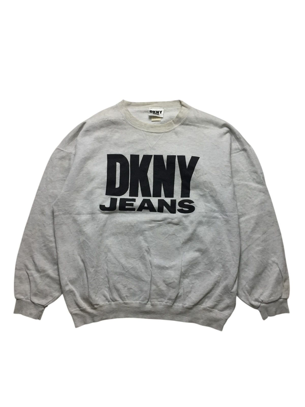 DKNY Vintage DKNY Spell Out Sweatshirt Size US XL / EU 56 / 4 - 1 Thumbnail