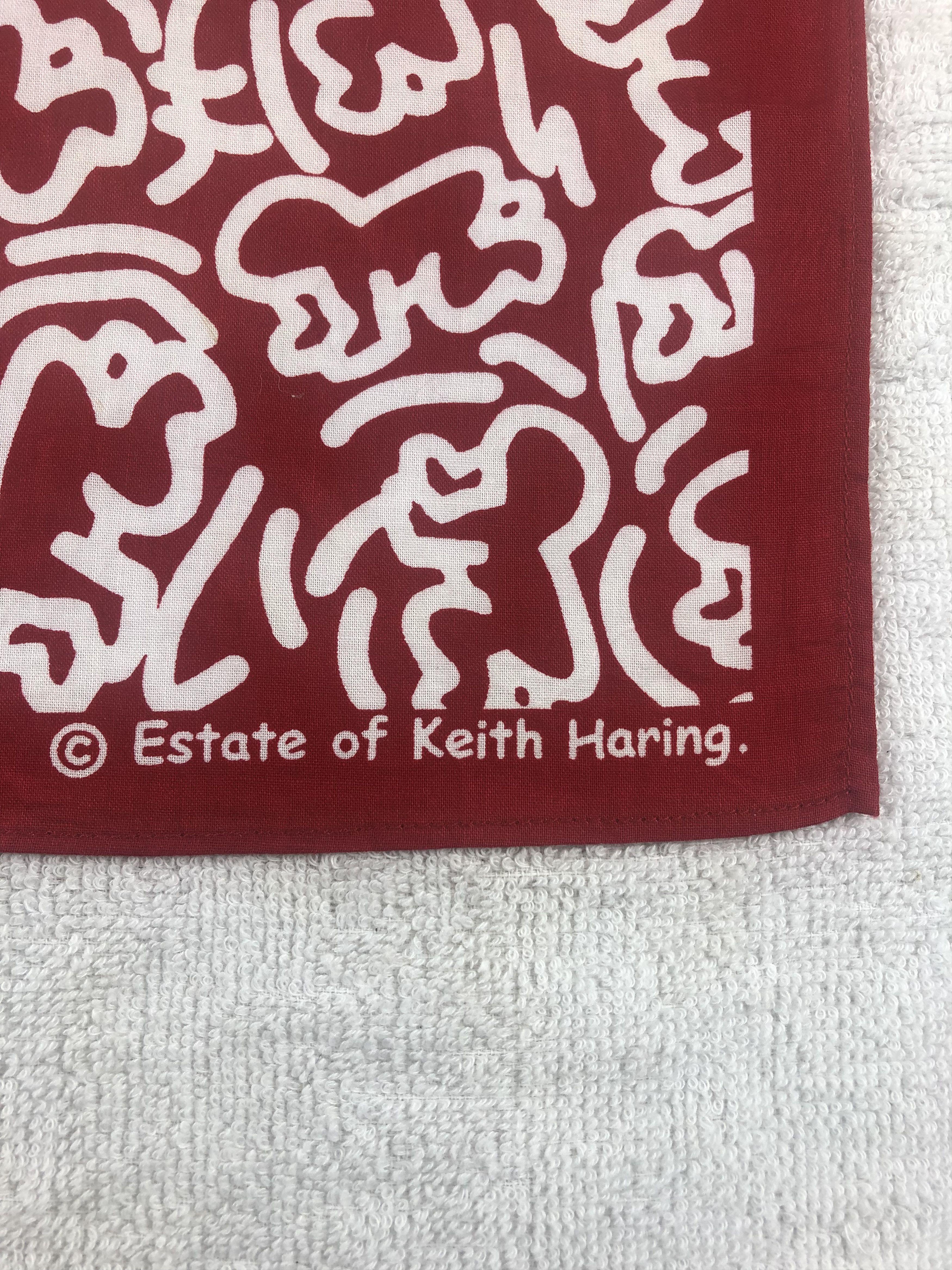 Keith Haring Keith Haring Handkerchief / Bandana / Neckerchief Size ONE SIZE - 5 Thumbnail