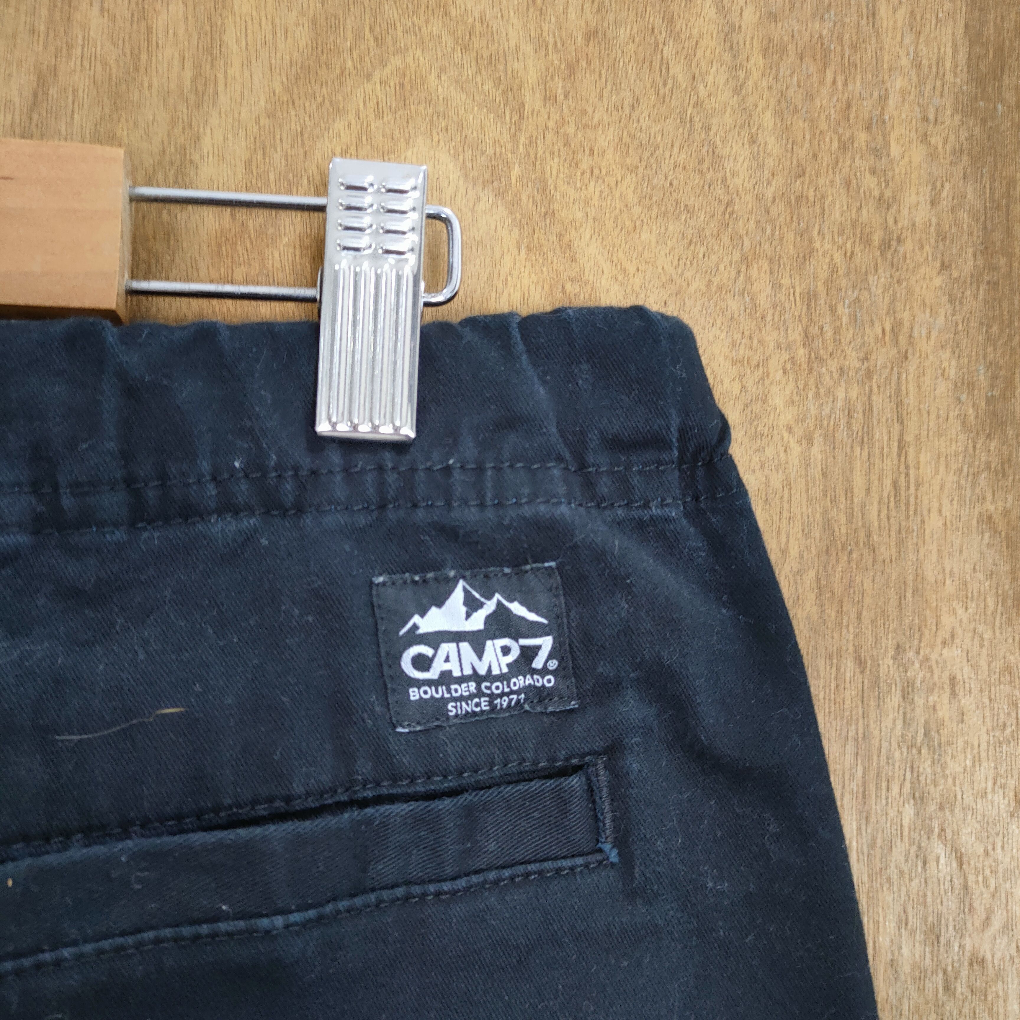 All Blacks × Japanese Brand CAM7 BUCKLE BLACK CARGO PANTS Size US 34 / EU 50 - 11 Thumbnail