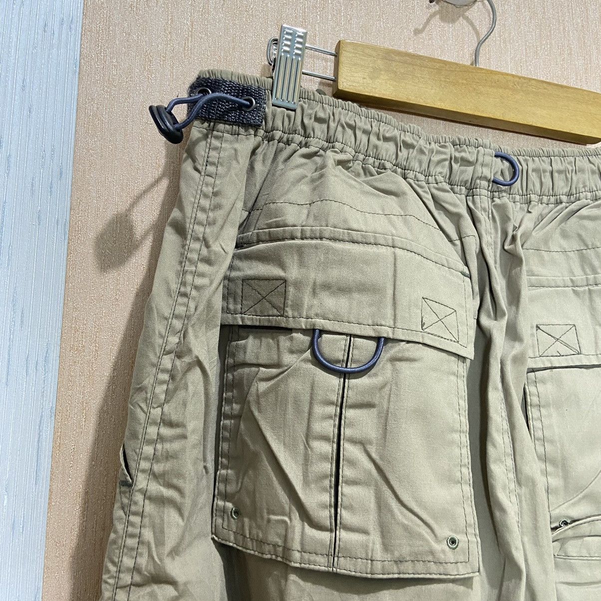 Japanese Brand SCOMMESSA HIKING CARGO MULTIPOCKET PANTS Size US 34 / EU 50 - 6 Thumbnail