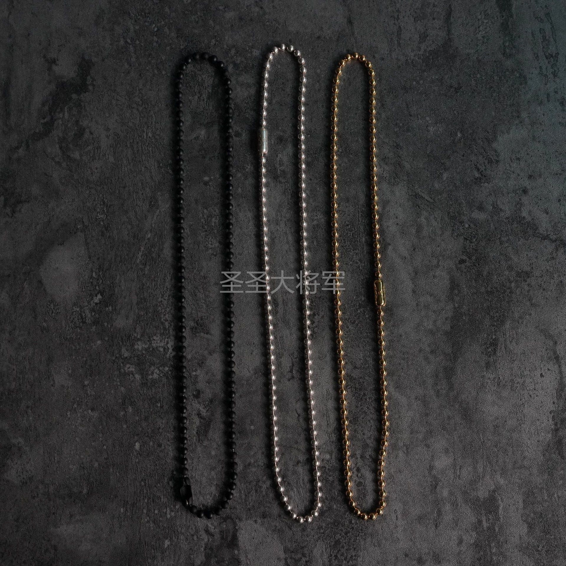 Takahiromiyashita The Soloist. Multi-Color Beaded Chain Necklaces Size ONE SIZE - 1 Thumbnail