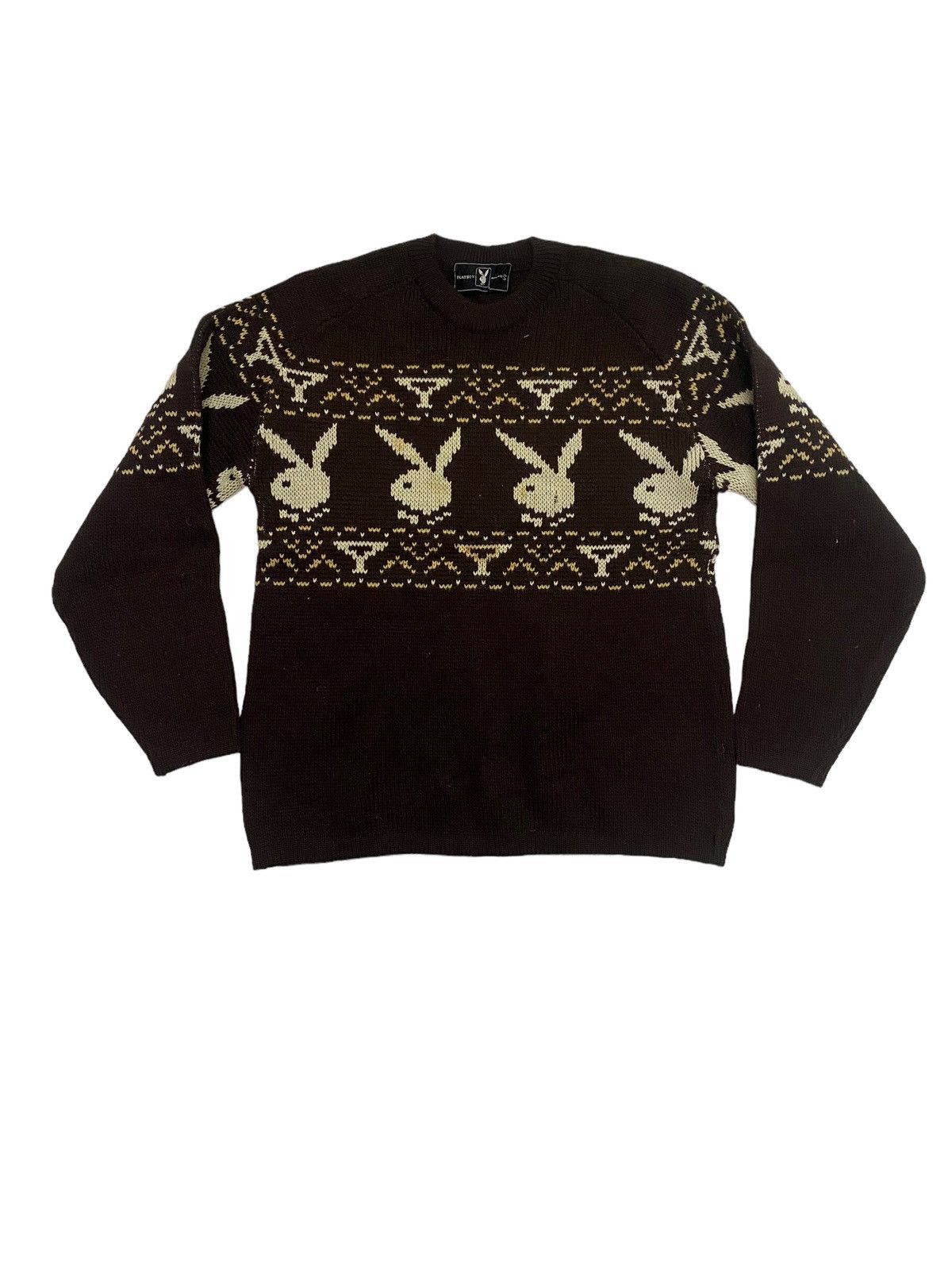 Playboy Playboy Trademark Bunny Logo Knitwear Size US S / EU 44-46 / 1 - 1 Thumbnail