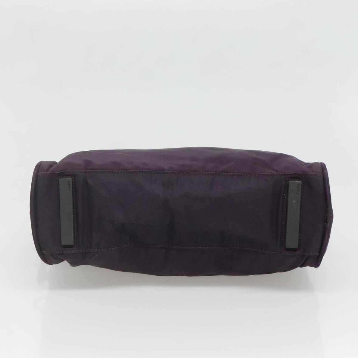 Prada PRADA Hand Bag Nylon Purple Silver Size ONE SIZE - 9 Thumbnail