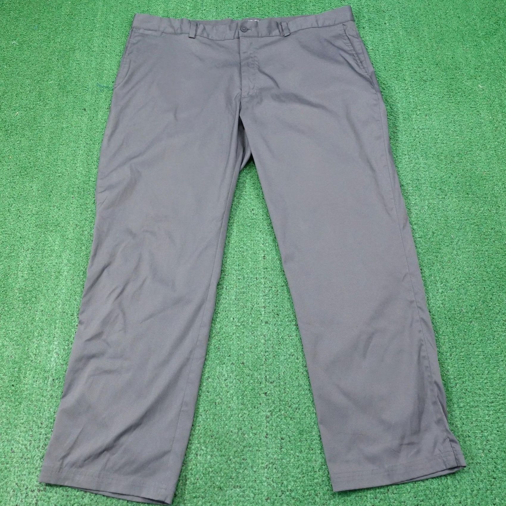 Nike Nike Golf Tour Performance Pants Mens 40x30 Gray Chino Dri-Fit Stretch Size US 40 / EU 56 - 2 Thumbnail
