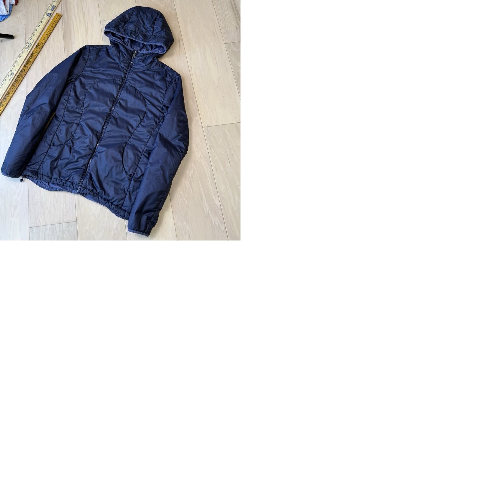 Lululemon Lululemon Reversible Puffer Jacket Women's 10 Purple Full Zip Hooded Insulated Jacket Size L / US 10 / IT 46 - 9 Thumbnail