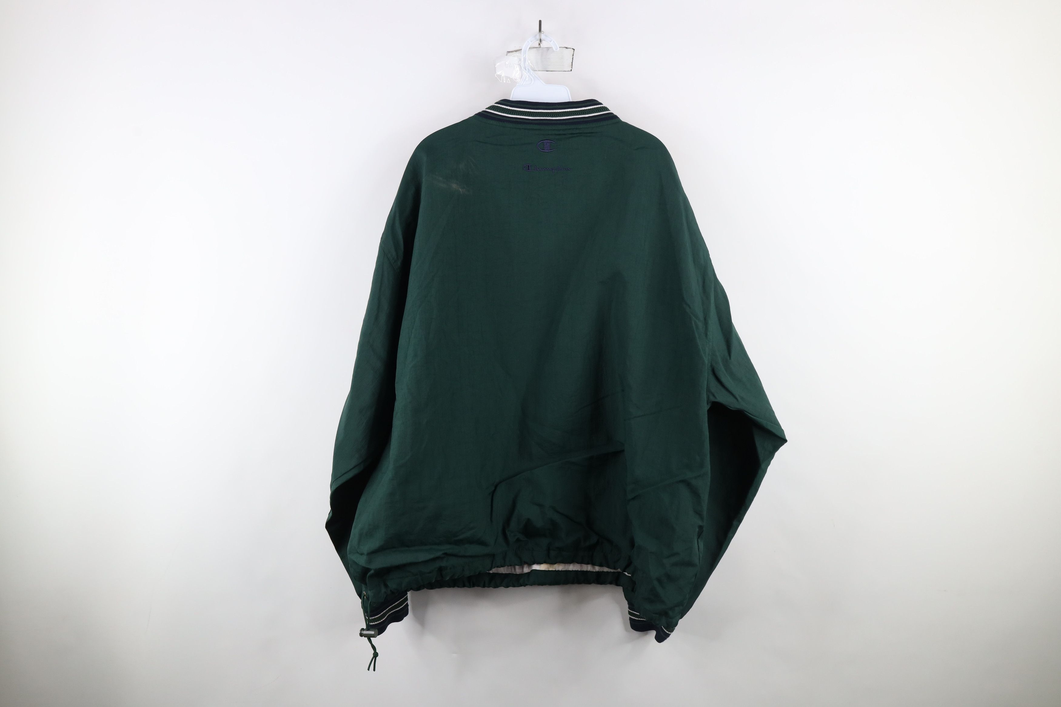 Champion × Vintage Vintage 90s Champion Dame University Windbreaker Jacket Size US XL / EU 56 / 4 - 14 Thumbnail