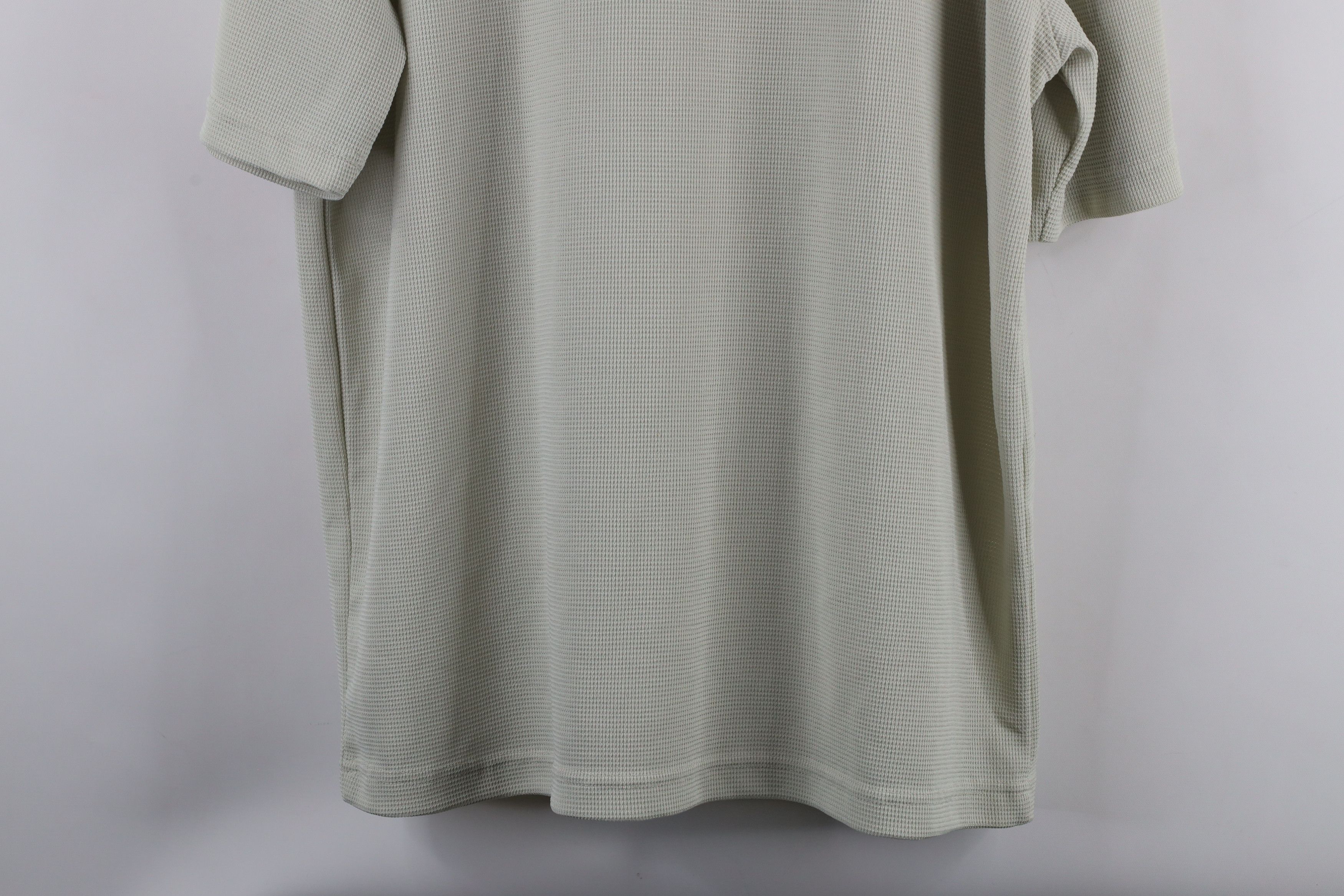Vintage Vintage 90s Streetwear Waffle Knit Collared Golf Polo Shirt Size US XL / EU 56 / 4 - 7 Thumbnail