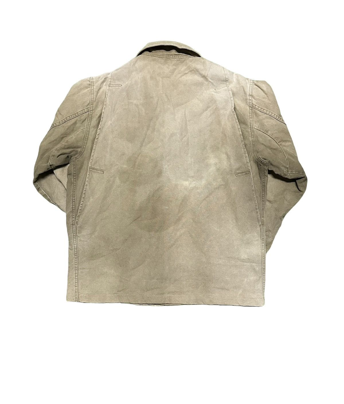 L.L. Bean Vtg sunfadep LL beans workwear distressed jacket Size US M / EU 48-50 / 2 - 2 Thumbnail