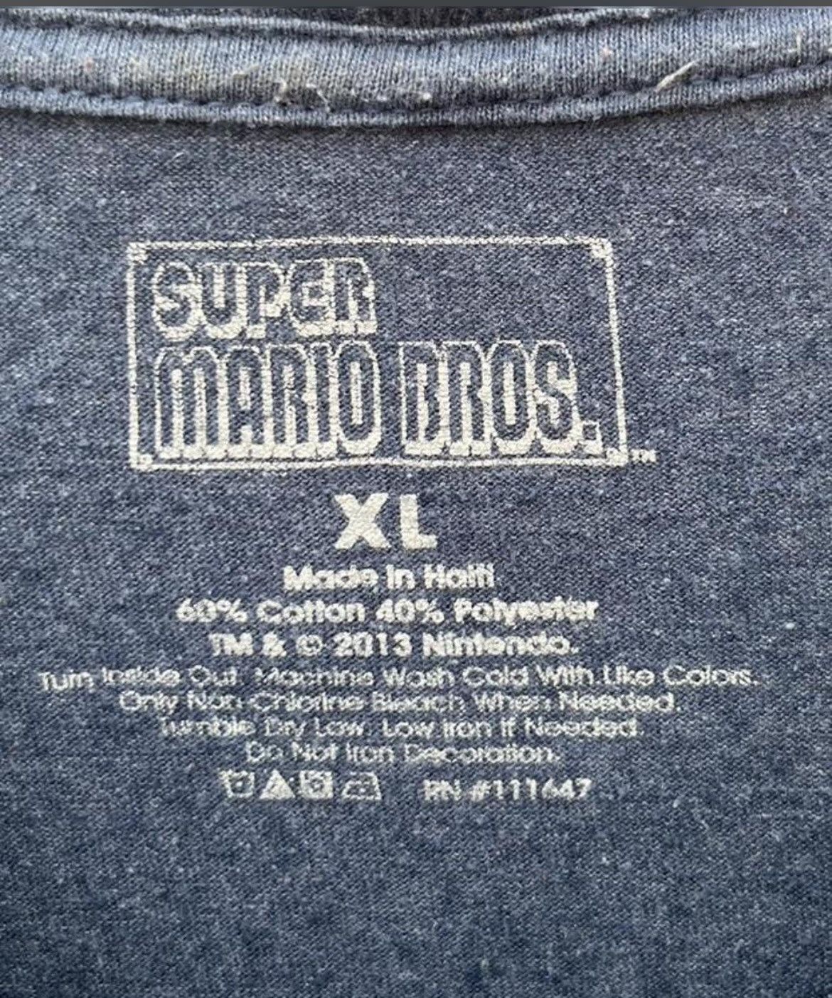 Nintendo Nintendo Super Mario Bro Y2K Pixel Cast Graphic Tee | XL Size US XL / EU 56 / 4 - 5 Thumbnail