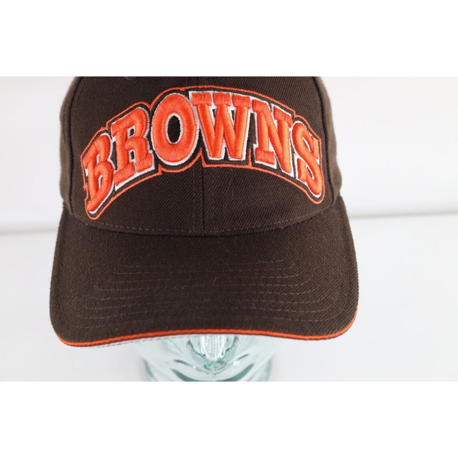 American Needle × Vintage Vintage 90s Spell Out Arch Letter Cleveland Browns Hat Size ONE SIZE - 2 Thumbnail