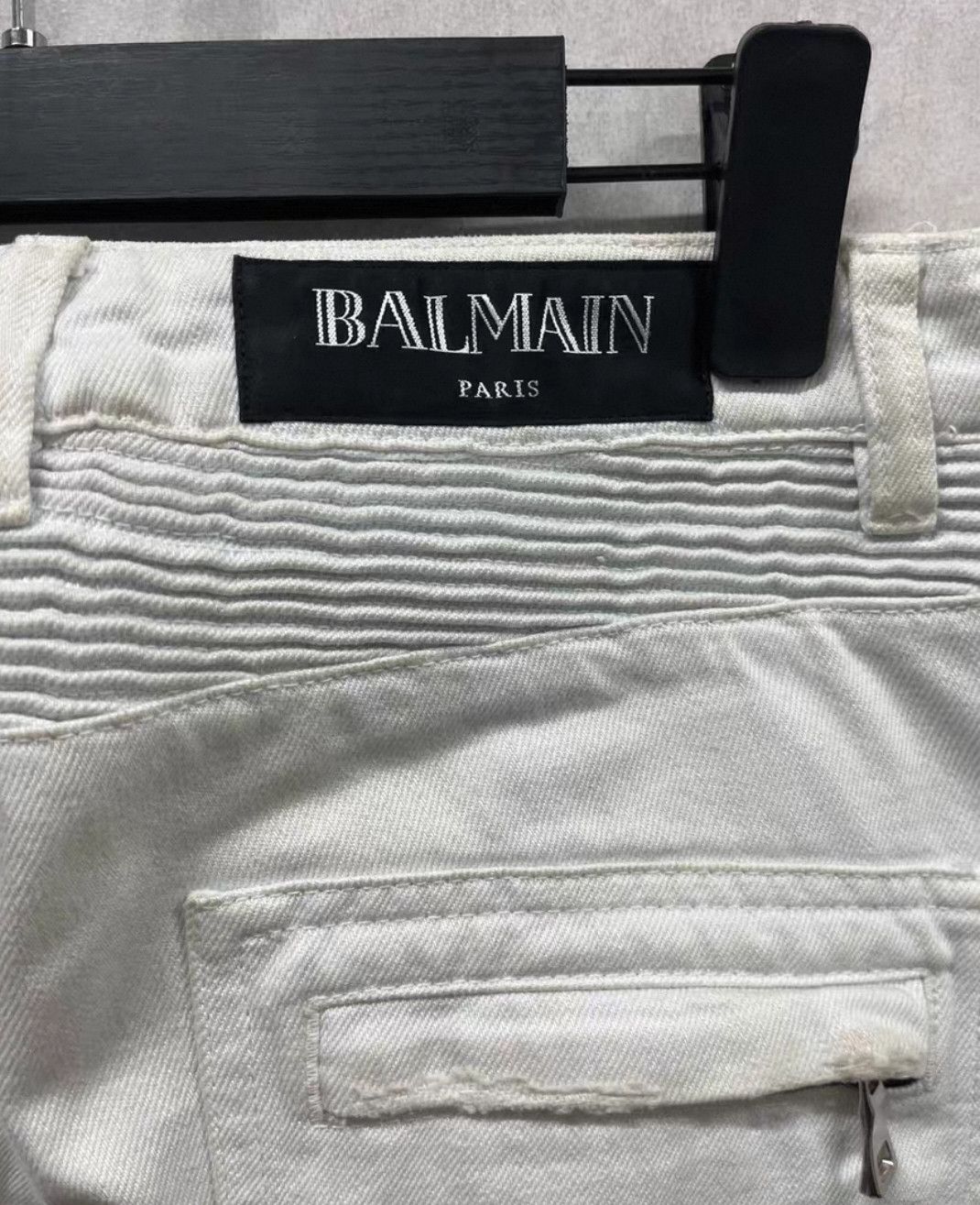 Balmain Balmain Balmain Motorcycle jeans-2507 Size US 31 - 4 Thumbnail