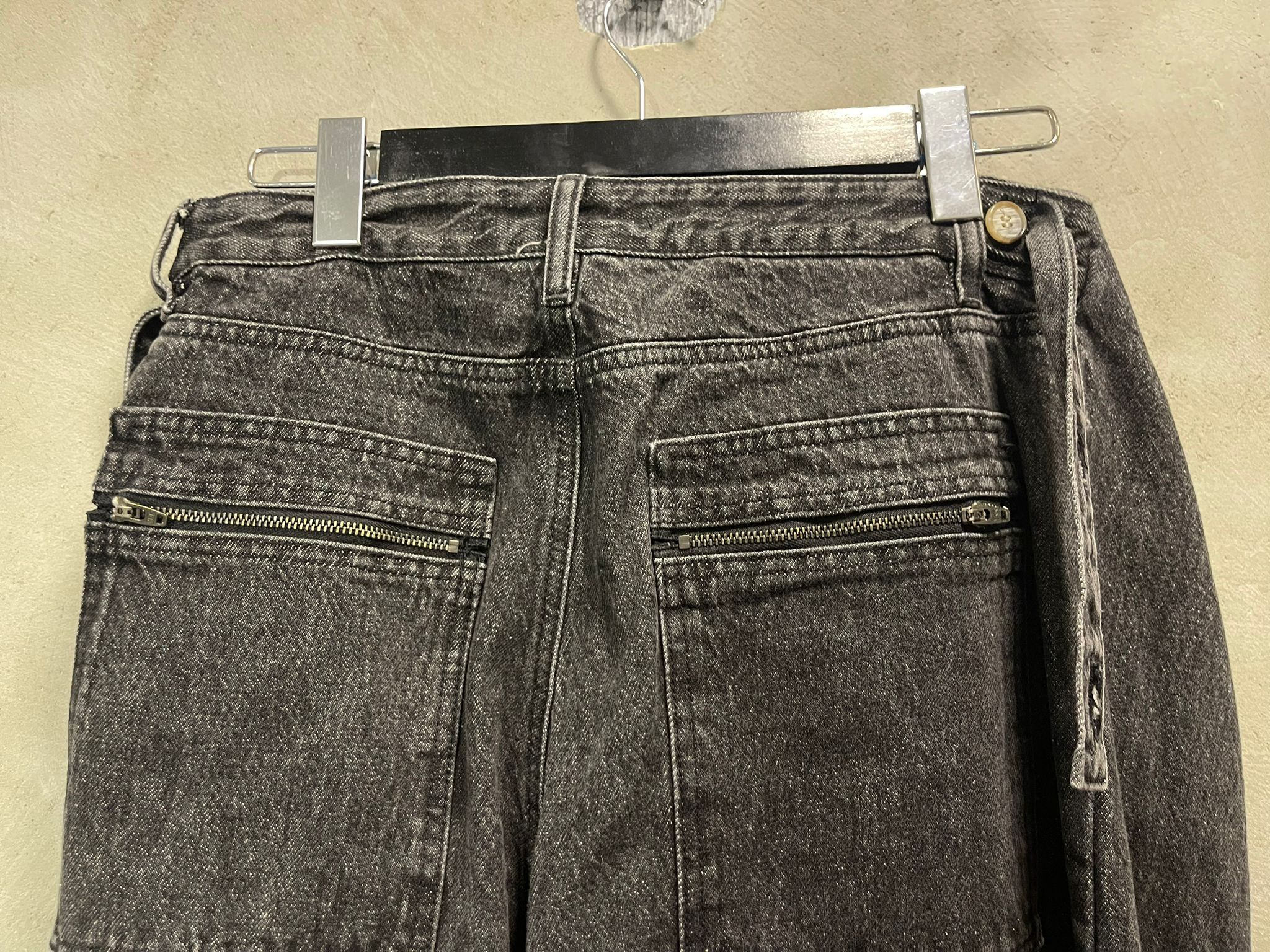 Y/Project Y/Project Pilot Pop-Up Denim Black Jeans Size US 30 / EU 46 - 3 Thumbnail