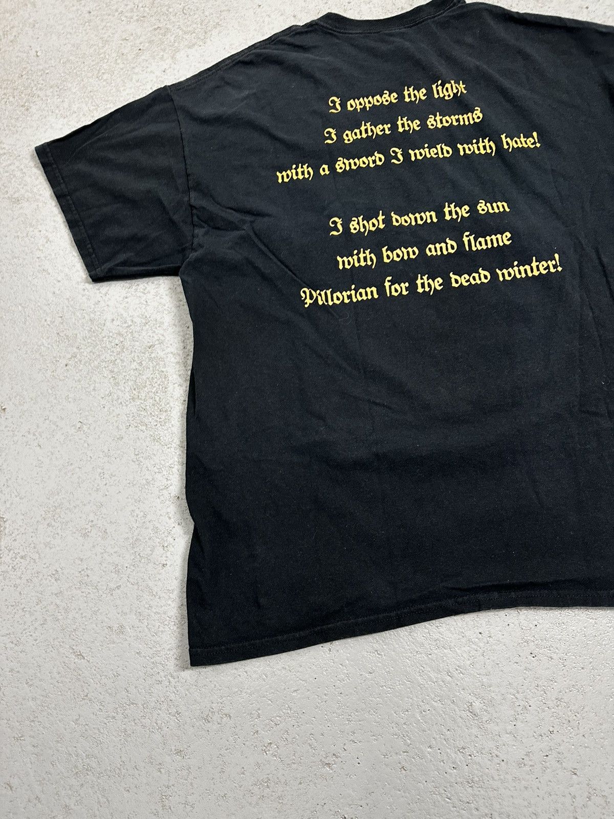 Band Tees Agalloch Death Metal Tee Size US XL / EU 56 / 4 - 13 Thumbnail
