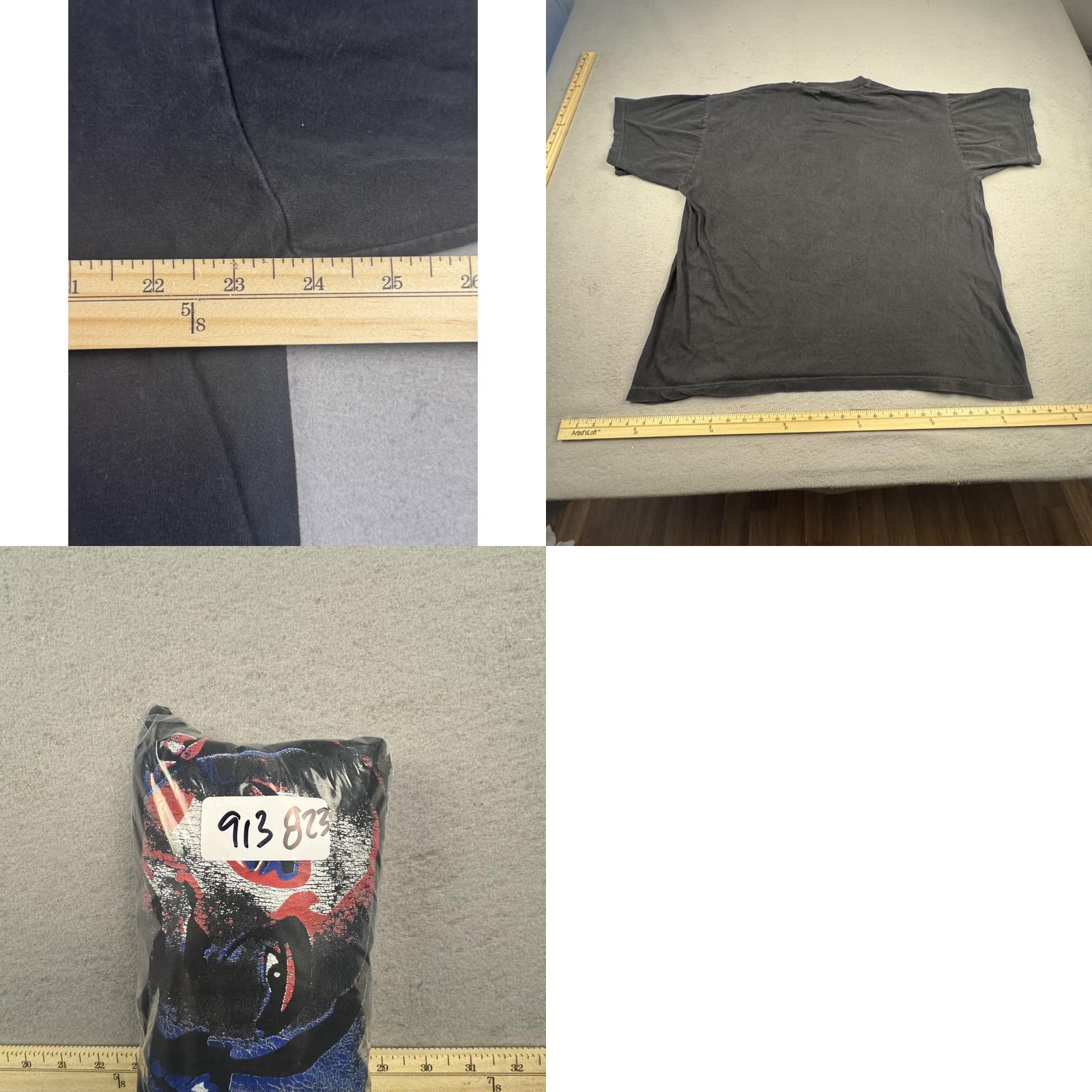 Changes VINTAGE United USA Shirt Mens 2XL Black Change Stamp Graphic Political Crewneck Tee Size US XXL / EU 58 / 5 - 8 Thumbnail