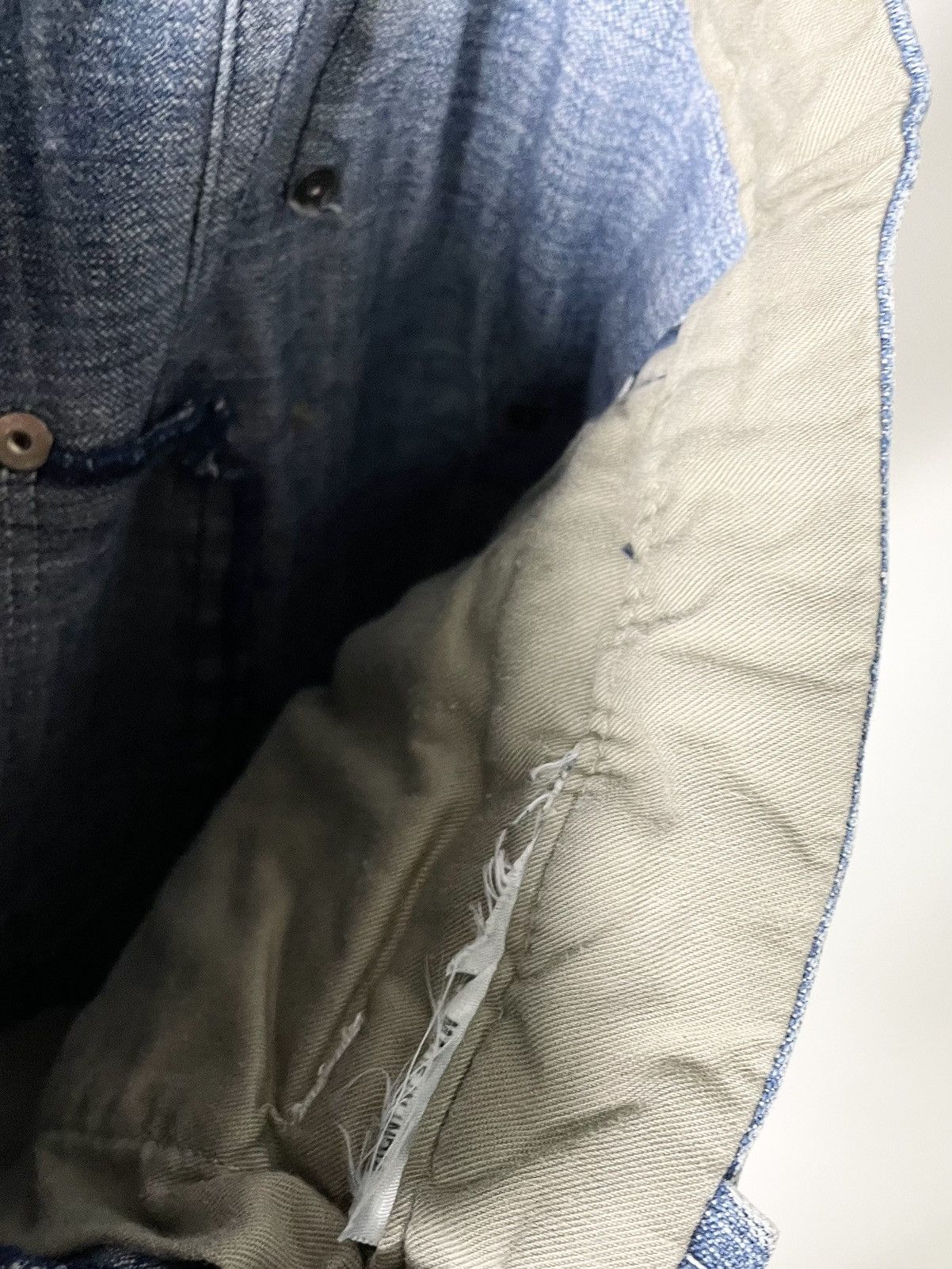 G-Star G-Star RAW Faded Distressed Vintage Washed Denim Work Jeans Size US 36 / EU 52 - 14 Thumbnail