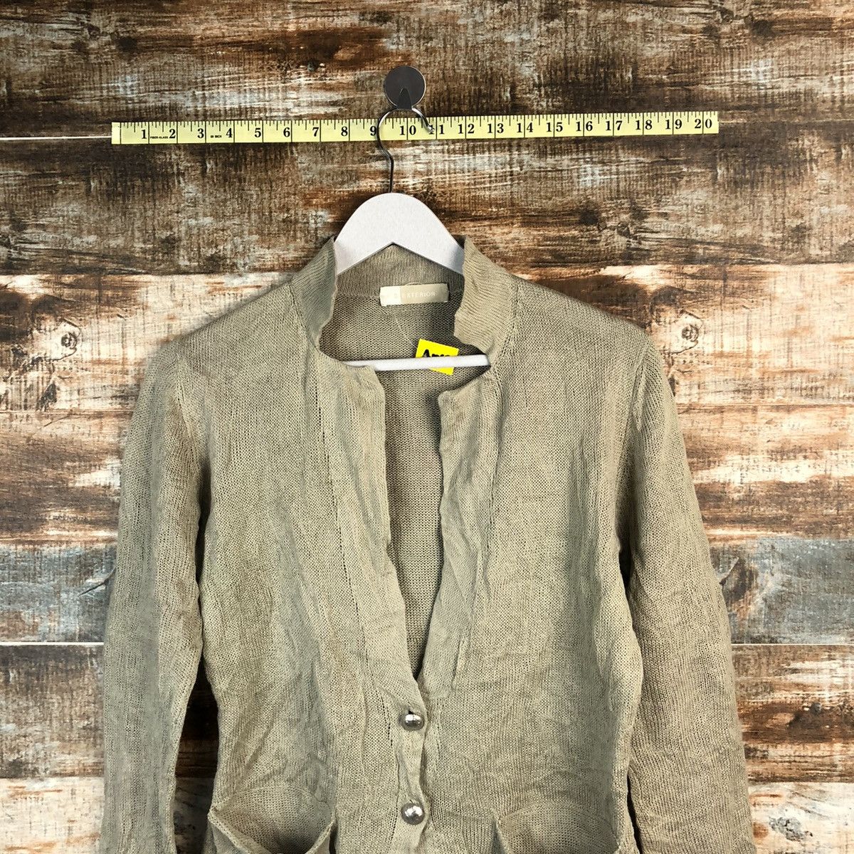 D.Exterior D. Exterior Brown Cardigan Knitwear #A1269 Size S / US 4 / IT 40 - 2 Thumbnail