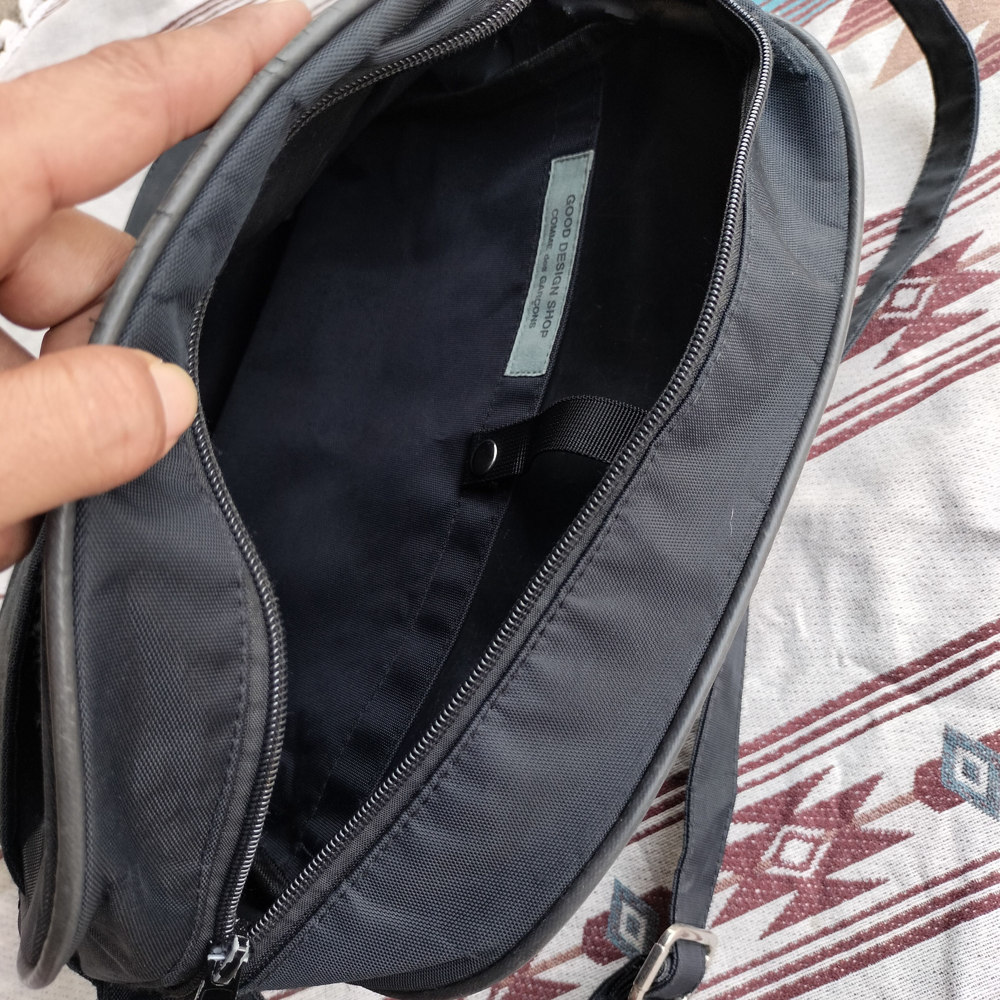 Comme des Garcons Homme Plus logo airline shoulder bag Size ONE SIZE - 8 Thumbnail