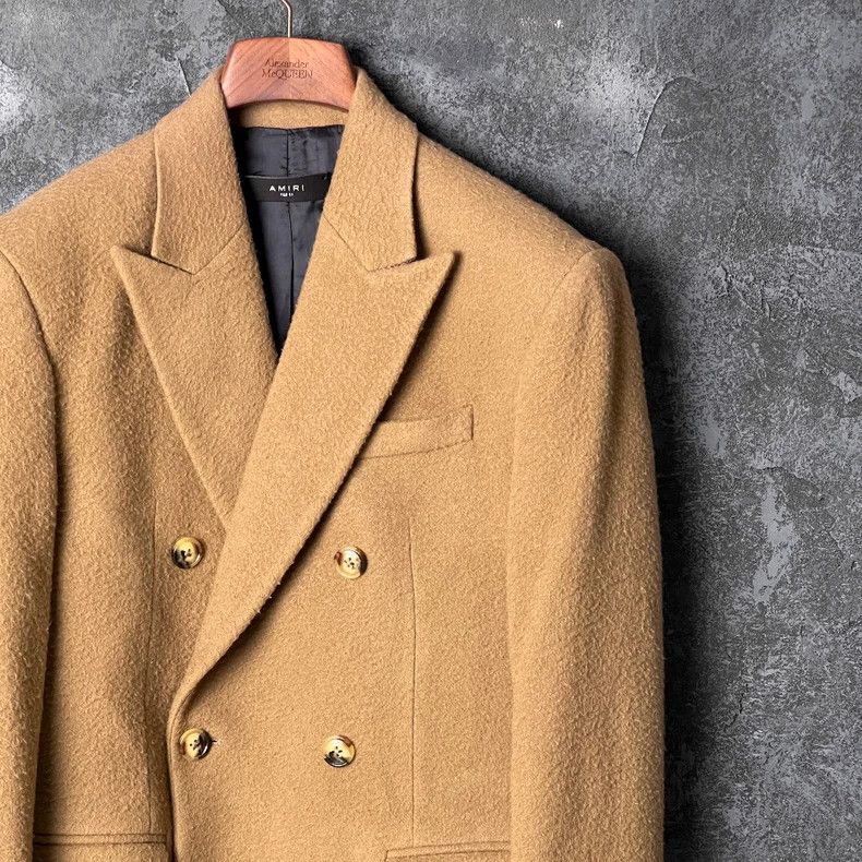 Amiri Amiri Beige Blazer Jacket Size 50R - 3 Thumbnail