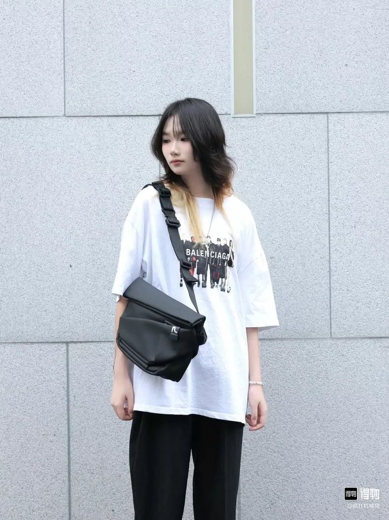 Balenciaga Balenciaga Band short sleeve white Size US M / EU 48-50 / 2 - 6 Thumbnail