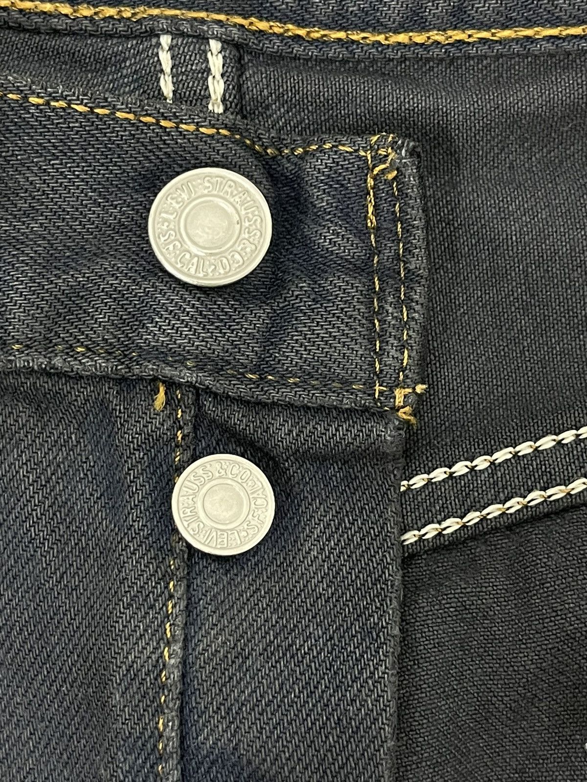 Sonic Lab Vtg 1999 Levi’s 501 Rebuild by Sonic Lab Japan 6🟦6 Size US 33 - 21 Thumbnail