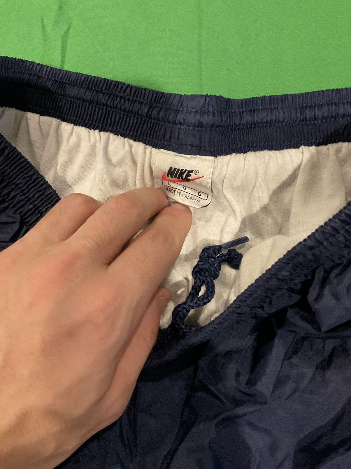Nike × Vintage Vintage Nike Track sweatpants Size US 32 / EU 48 - 2 Thumbnail