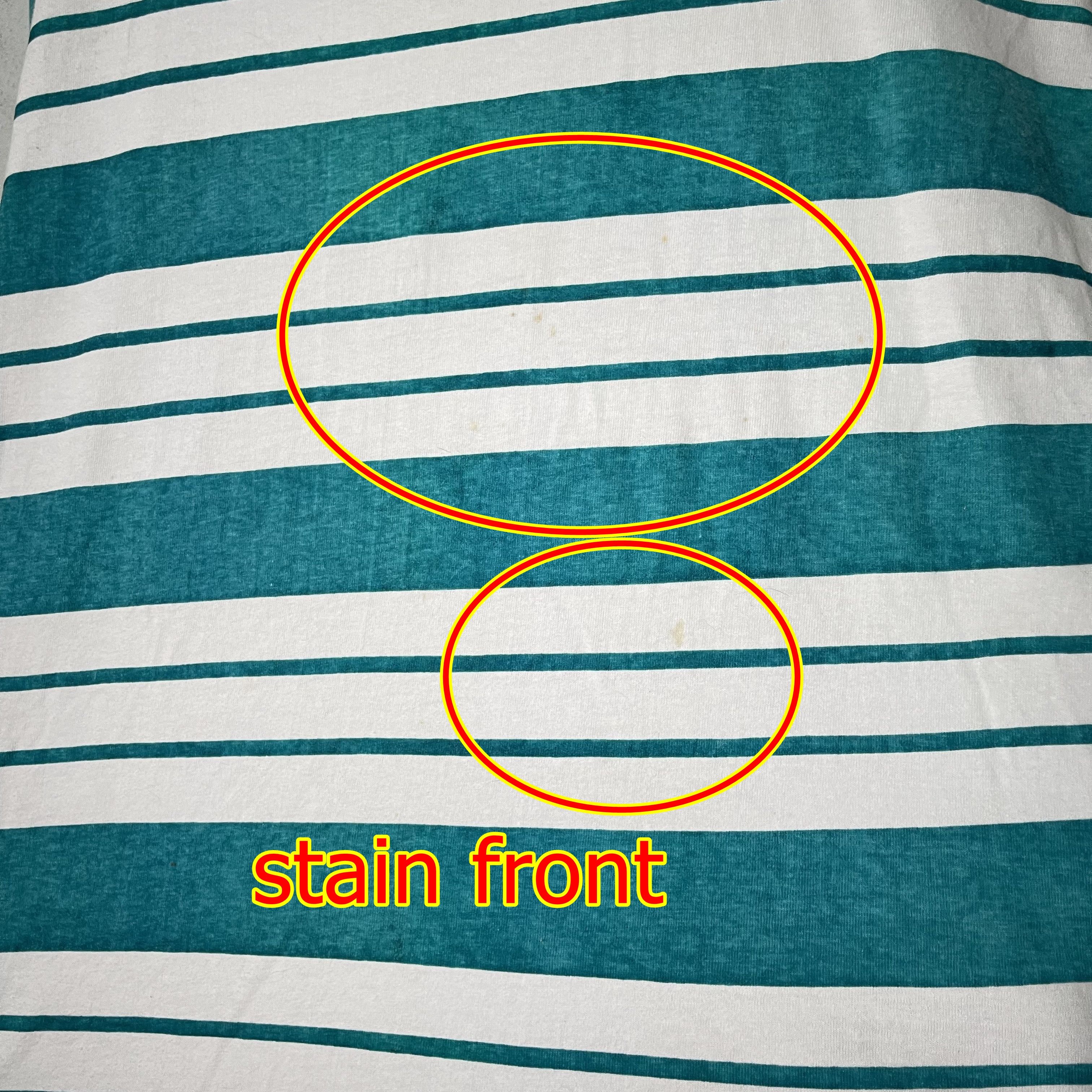 Vintage Vintage 90s Striped T-Shirt Size US XL / EU 56 / 4 - 13 Thumbnail