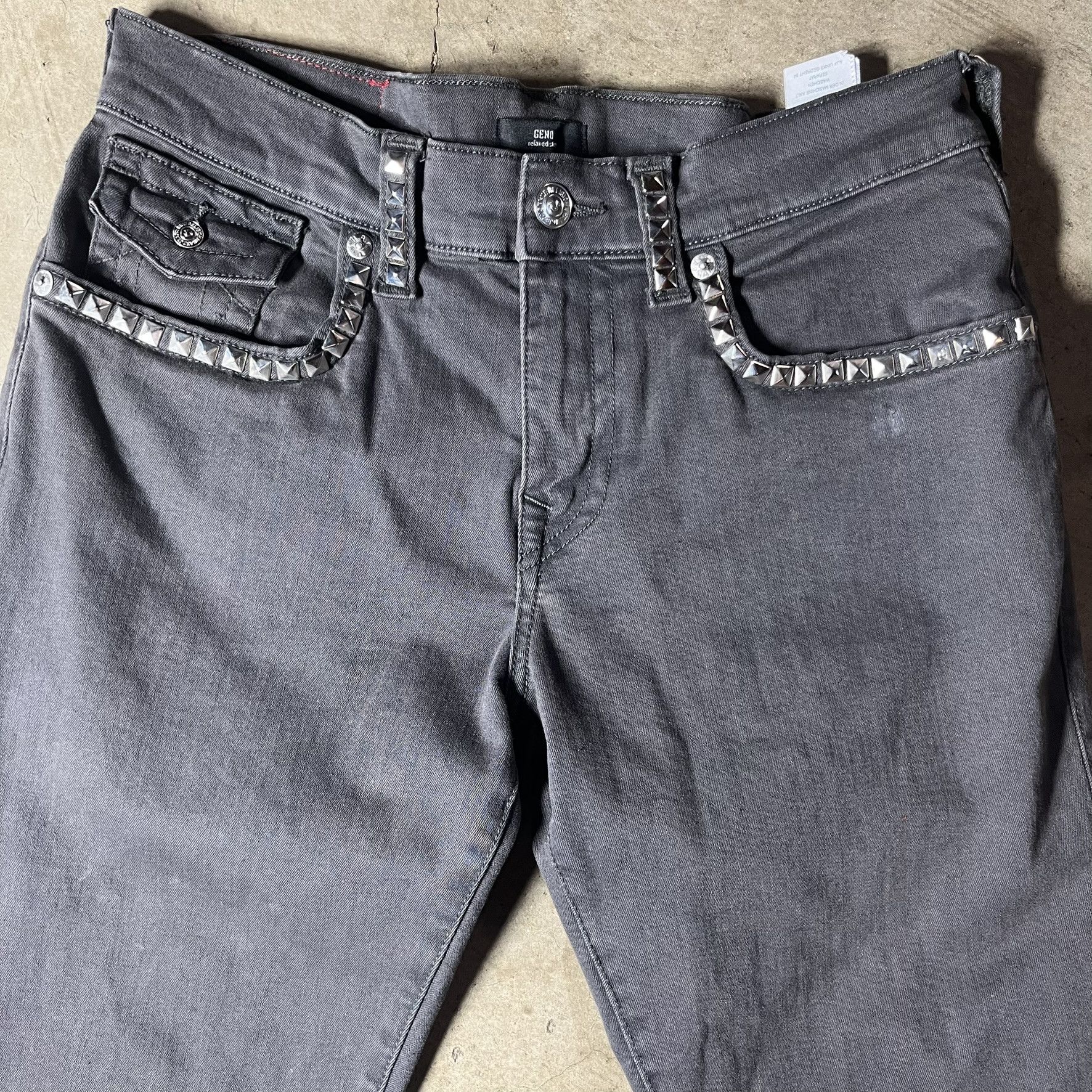 True Religion True Religion Studded Flap Denim Size US 31 - 3 Thumbnail