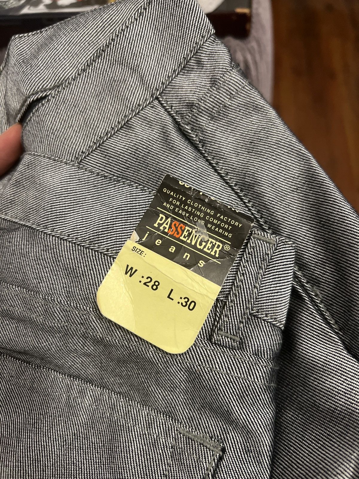 Japanese Brand Rare Y2K Passenge Cyber Flaired Rave Hip Hop Rap Pants Grail Size US 28 / EU 44 - 5 Thumbnail