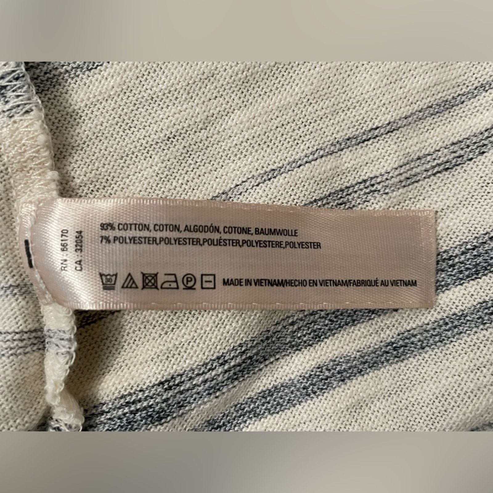 Anthropologie Anthropologie - Striped Cream and Gray Women's Jacket Small Size S / US 4 / IT 40 - 6 Thumbnail
