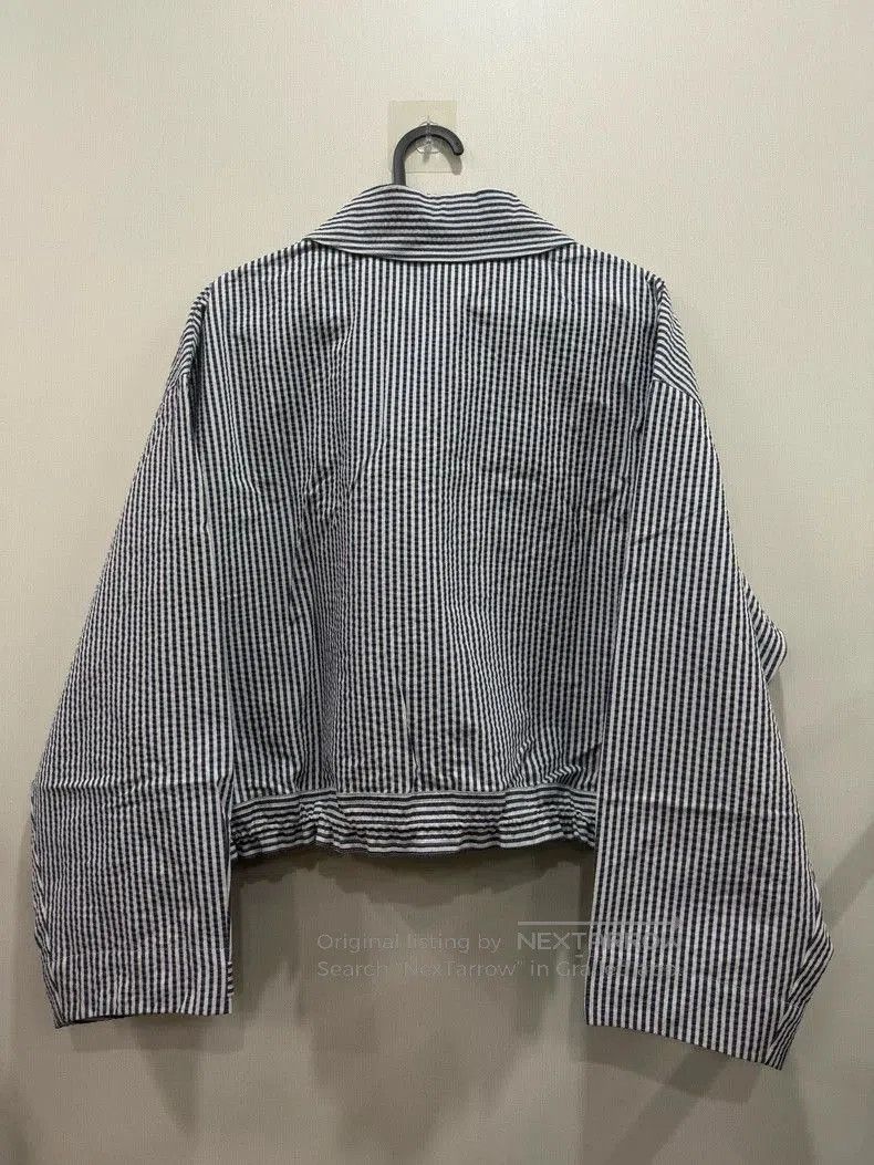 Hermes Hermes Striped Jacket Coat. Size US XS / EU 42 / 0 - 2 Thumbnail