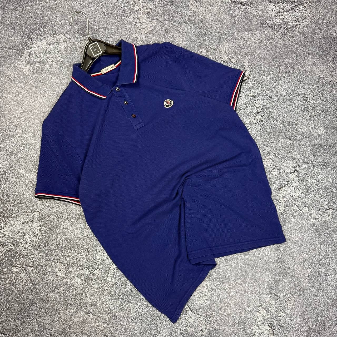 Moncler Polo T-Shirt Purple Size XL