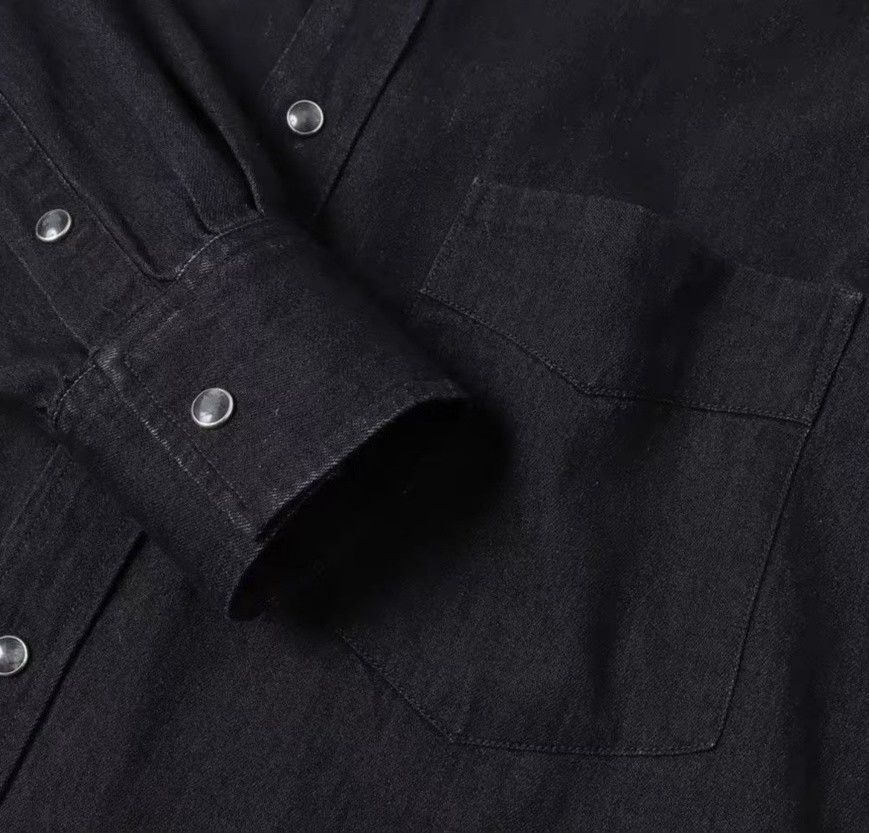 Auralee AURALEE Selvedge Super Light Denim Shirt Size US XL / EU 56 / 4 - 5 Thumbnail