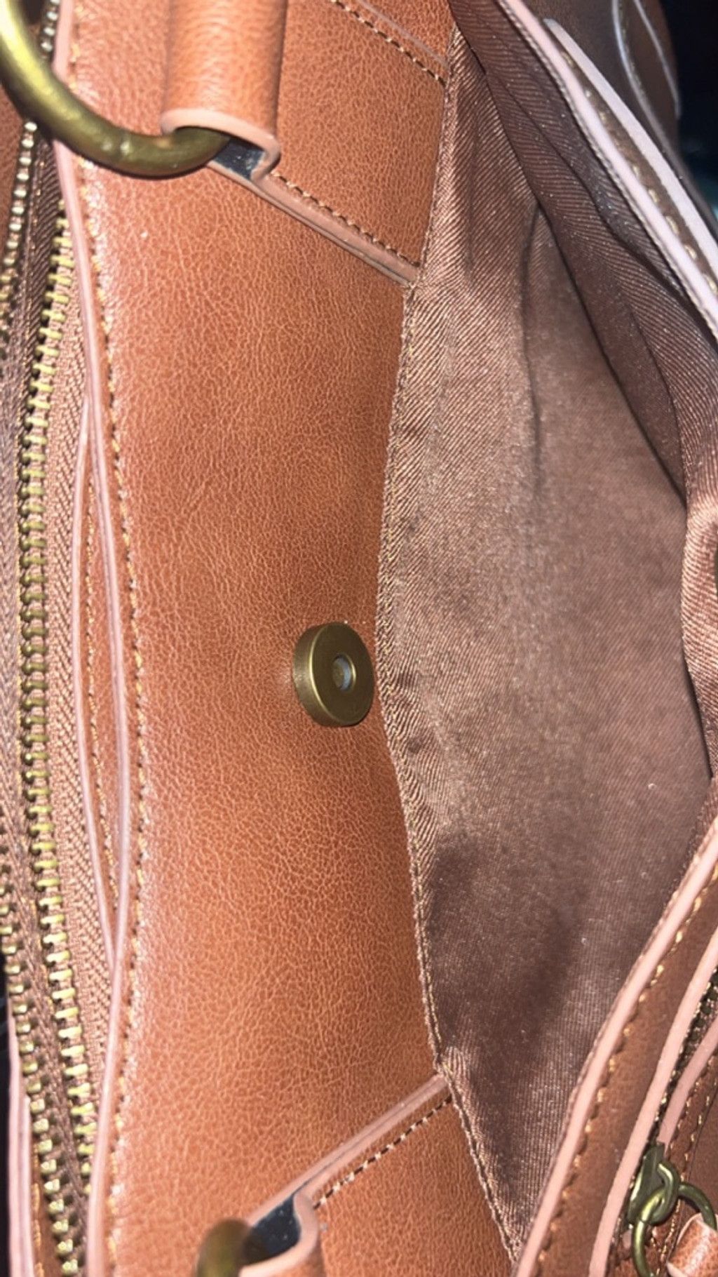 Frye Women's Frye & Co. Brown Satchel One Size Size ONE SIZE - 6 Thumbnail