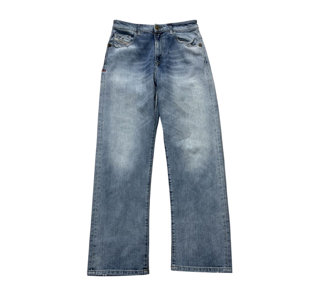 Diesel Vintage Diesel D-reggy y2k washed distressed denim jeans Size 27" / US 4 / IT 40 - 1 Thumbnail