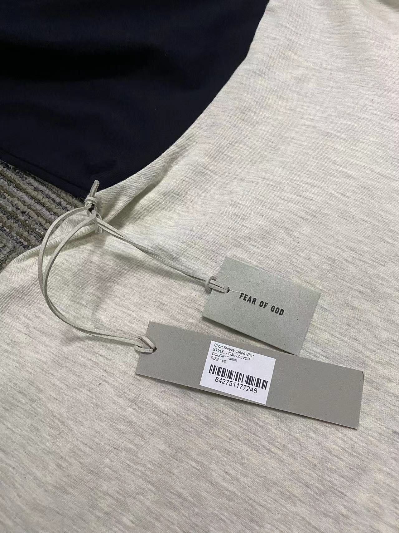 Fear of God Fear of God Seventh Collection 7th 3/4 Sleeve Henley Tee Size US L / EU 52-54 / 3 - 8 Thumbnail