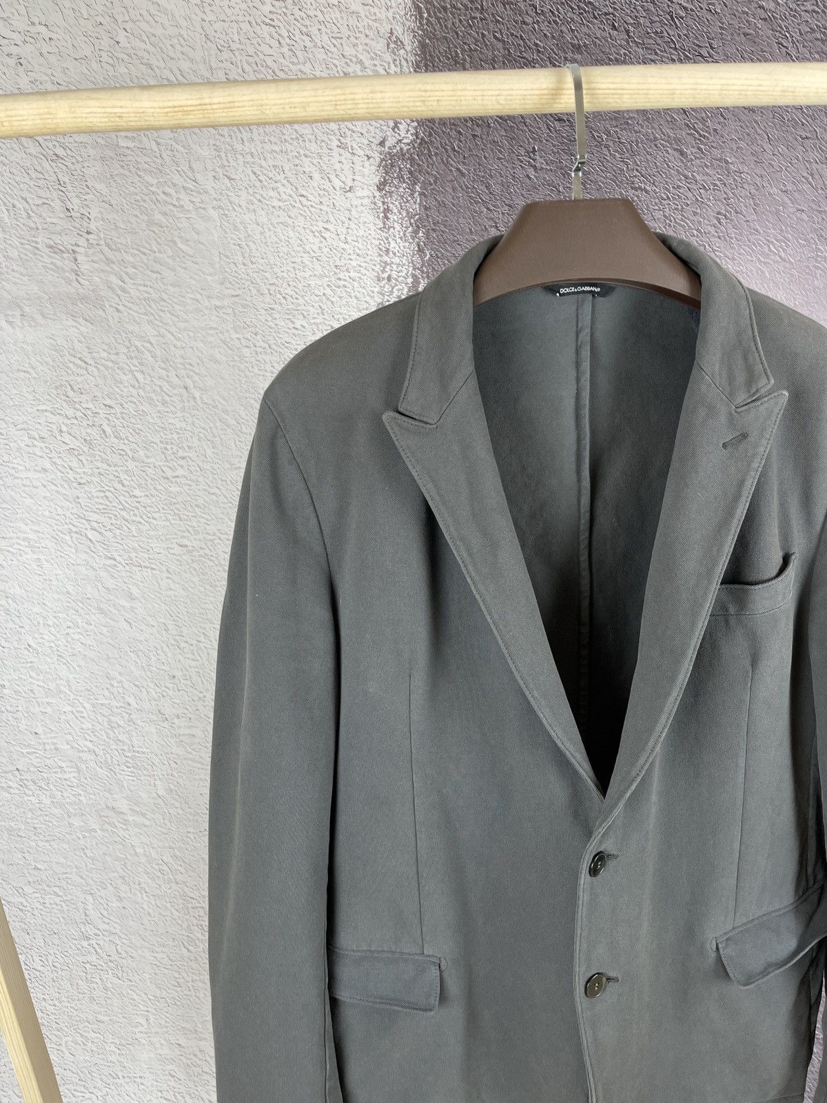 Dolce & Gabbana Dolce & Gabbana cotton 2 button blazer sport coat Size 48R - 7 Thumbnail