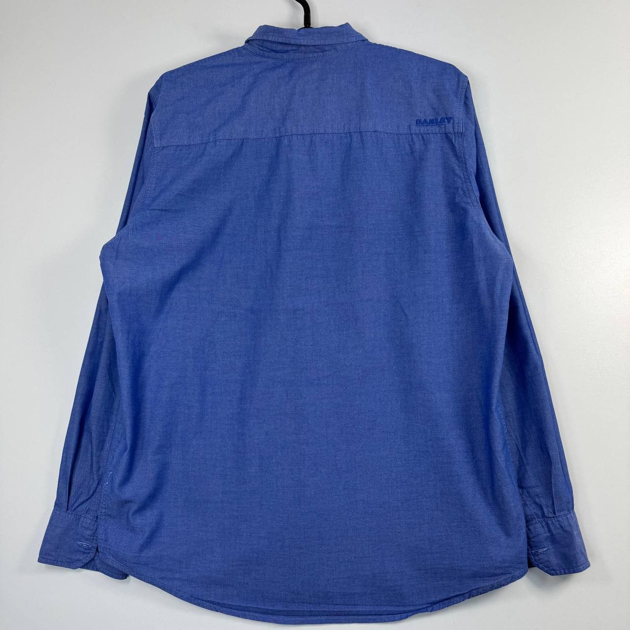 Oakley Oakley Blue Long Sleeve Shirt Casual Button Up Size M Size US M / EU 48-50 / 2 - 12 Thumbnail