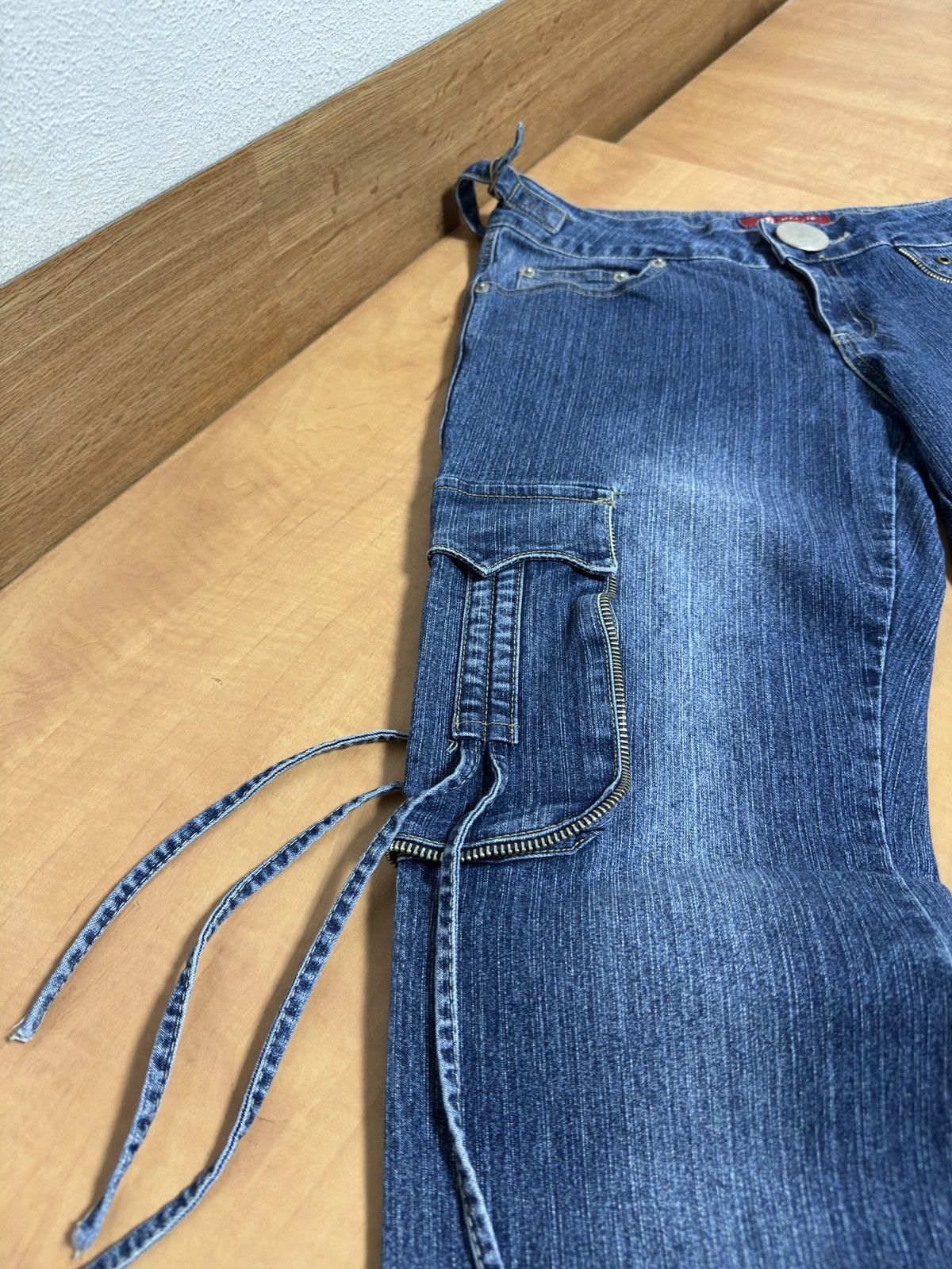 If Six Was Nine × Japanese Brand × Le Grande Bleu (L.G.B.) Vintage Japanese Bootcut Bandage Flare Jeans Size US 29 - 8 Thumbnail
