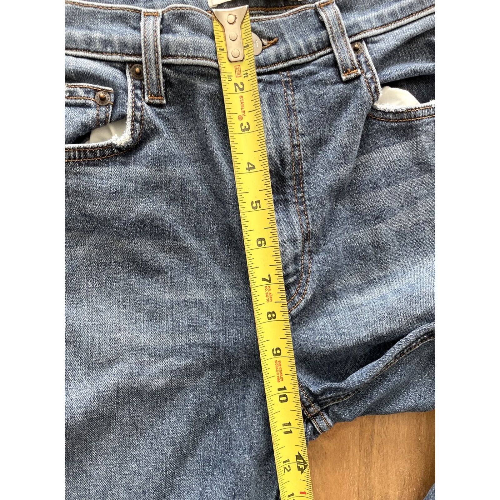 Reformation Reformation Jeans Women High Rise Skinny Denim Light Wash 28 Stretch Spirit Bohemian City USA Logo Zipper Button Size 28" / US 6 / IT 42 - 8 Thumbnail