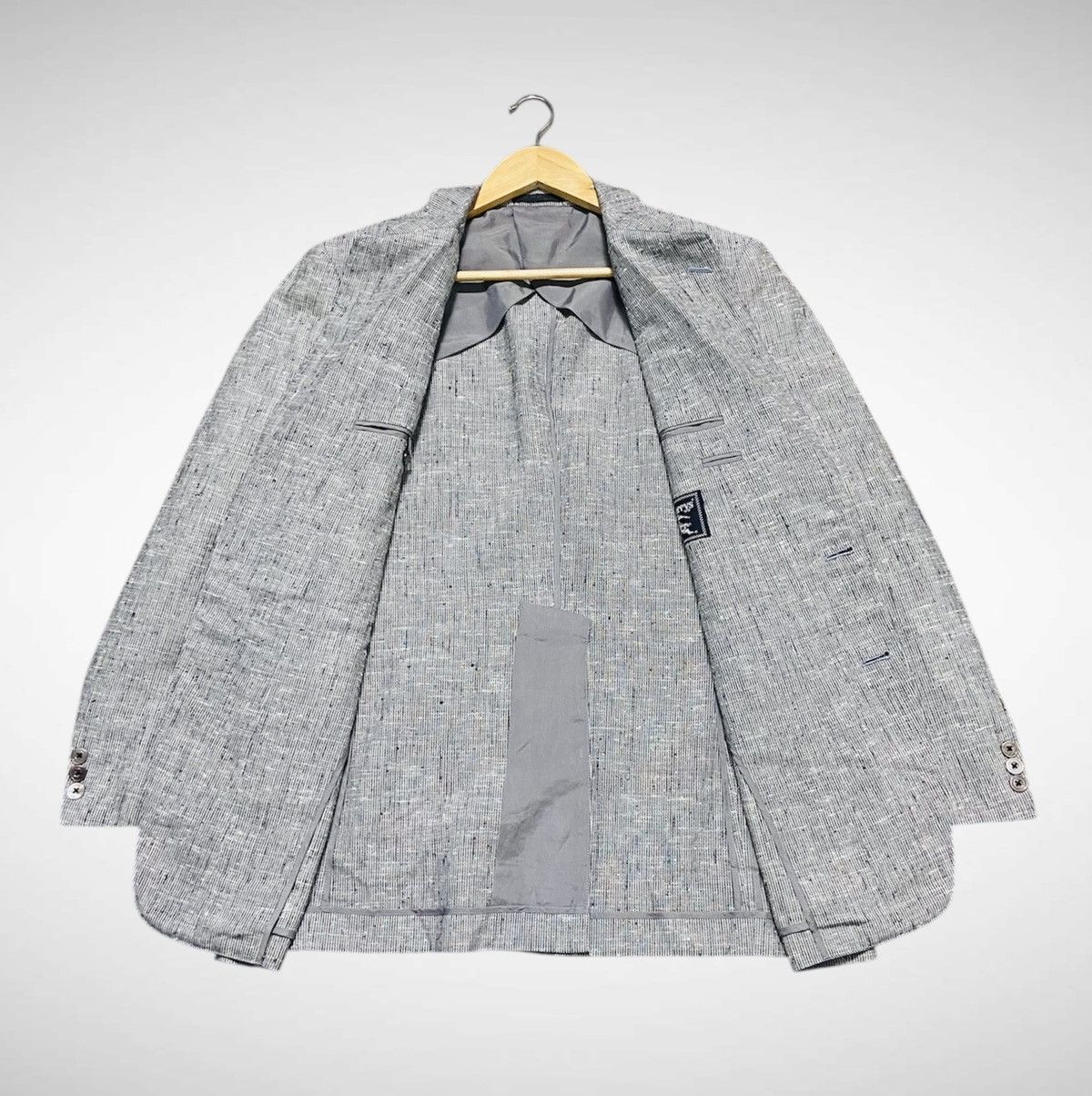 Burberry Prorsum Vintage Burberrys Blazer Size US L / EU 52-54 / 3 - 3 Thumbnail