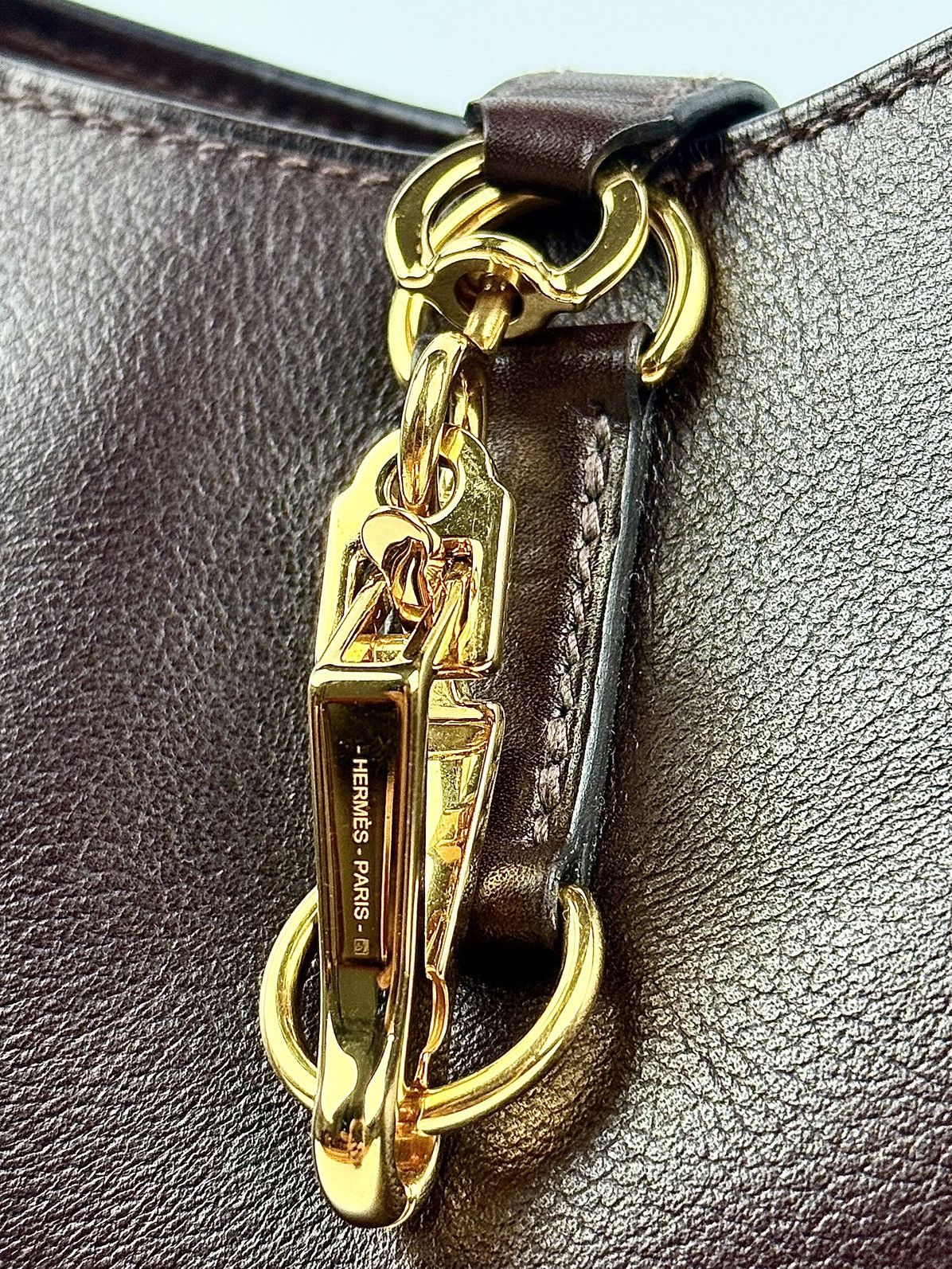 Hermes Hermes - 2020 - Evercolor - Brown & Gold - Trim Duo - 24 Size ONE SIZE - 14 Thumbnail