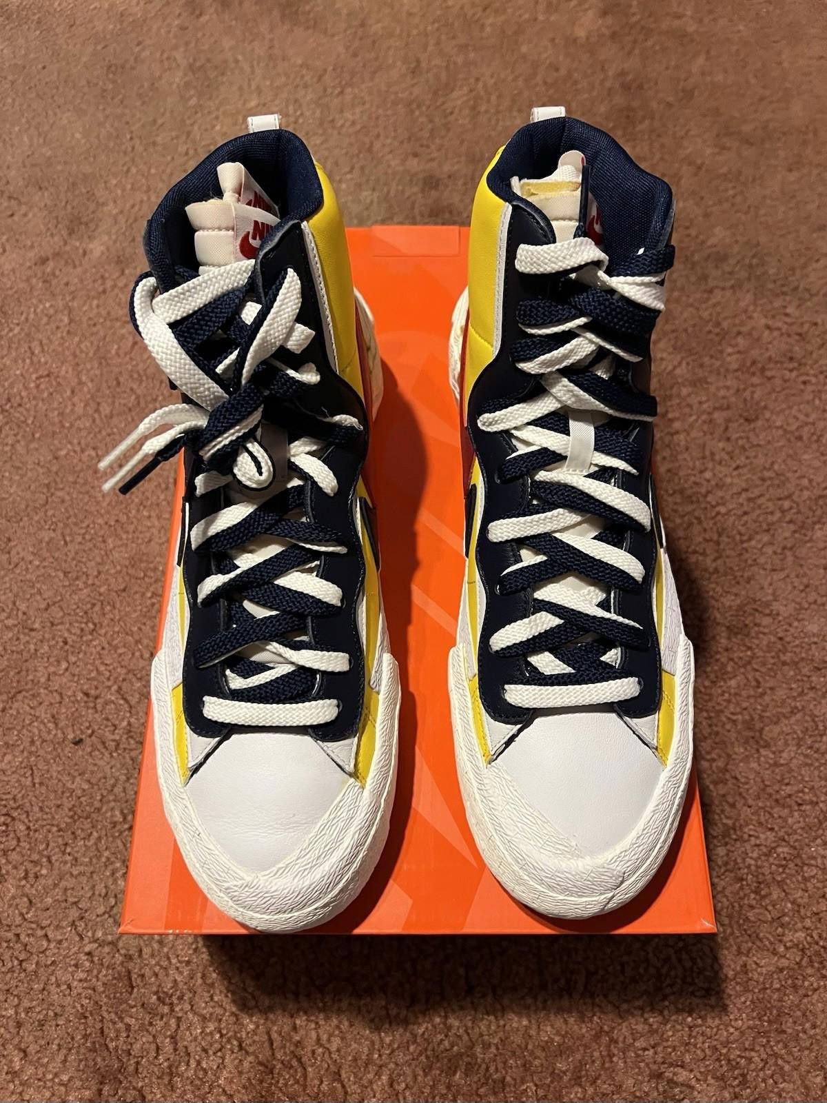 Nike 2019 Nike Blazer Mid Sacai Snow Beach BV0072-700 US10.5 Size US 10.5 / EU 43-44 - 2 Thumbnail