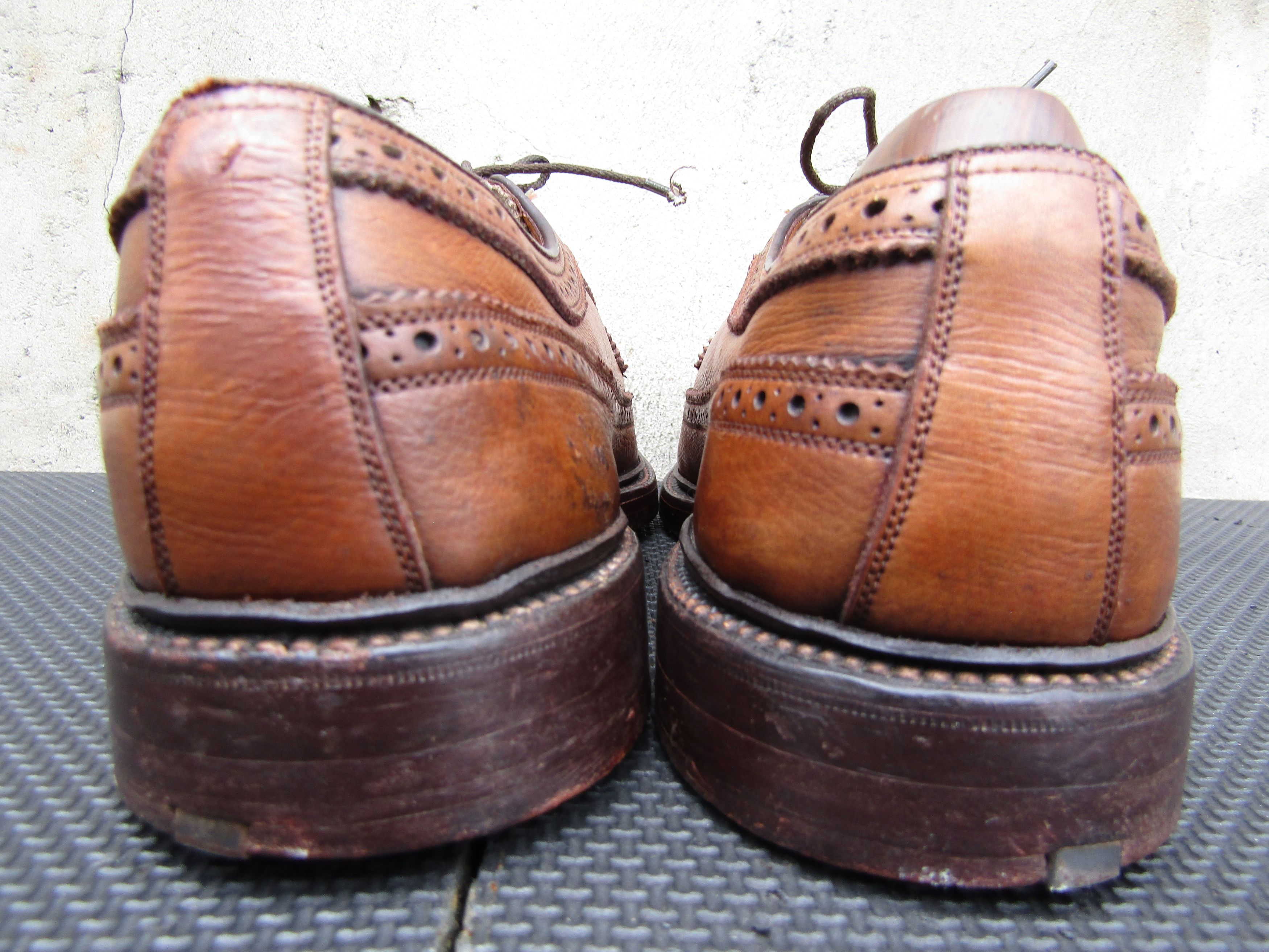 Florsheim Vtg Florsheim Imperial 93602 Kenmoor Rare V-Cleat Longwing Size US 8 / EU 41 - 7 Thumbnail