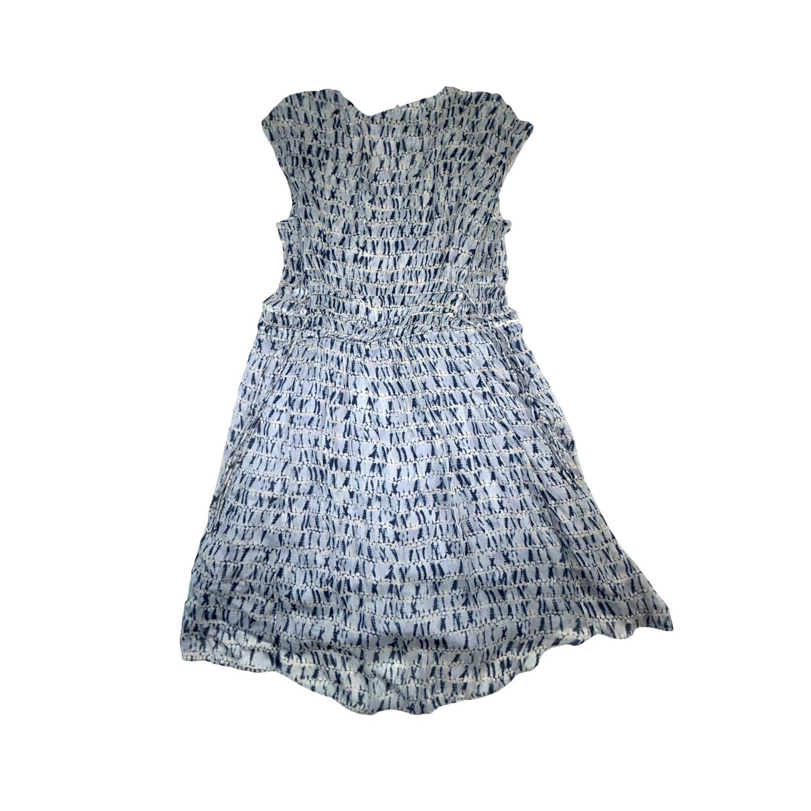 Isabel Marant Isabel Marant Étoile Segun Tie-Waist Mini Dress Women's 8 Size M / US 6-8 / IT 42-44 - 5 Thumbnail