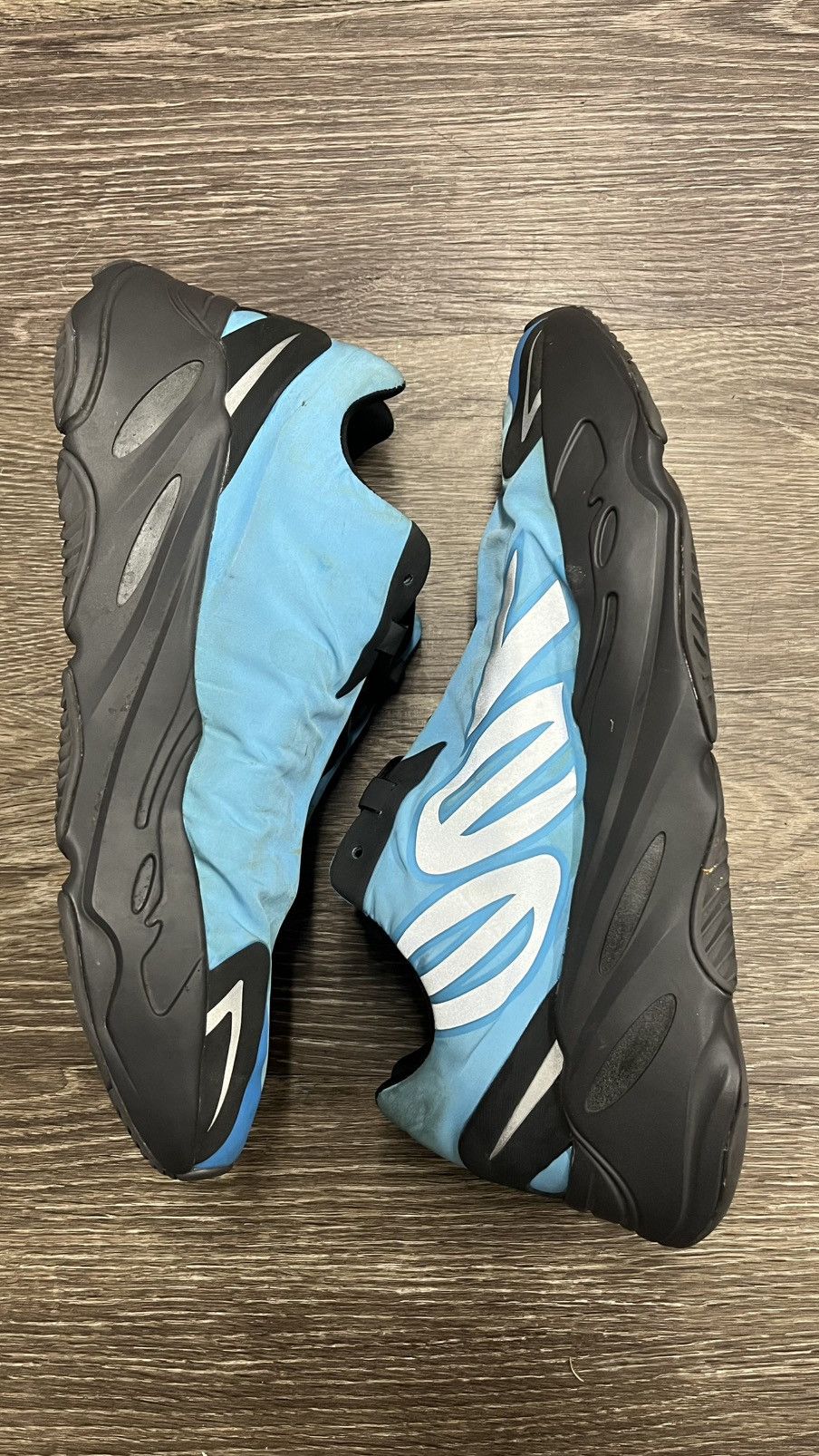 Adidas Adidas Yeezy Boost 700 MNVN “Bright Cyan” 2021 Size US 12.5 / EU 45-46 - 1 Thumbnail